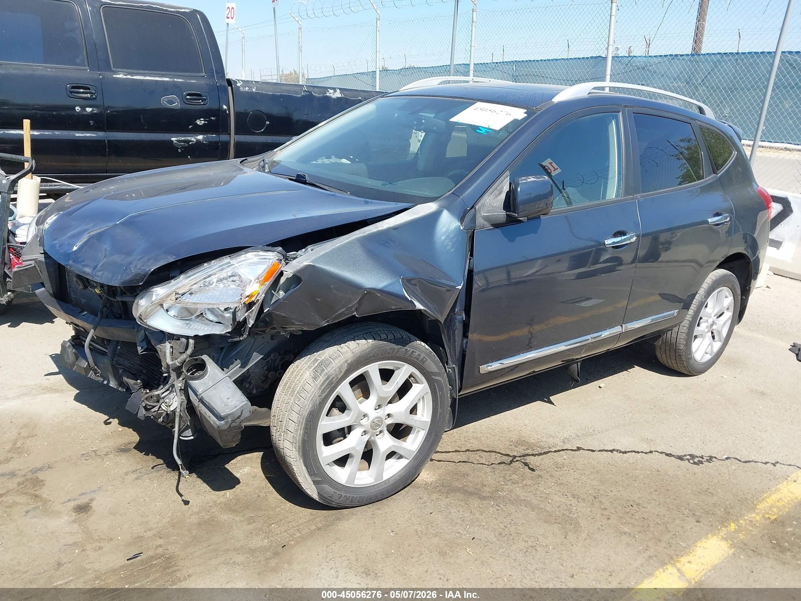 2013 Nissan Rogue Sv W/sl Pkg Синий vin: JN8AS5MT6DW516452