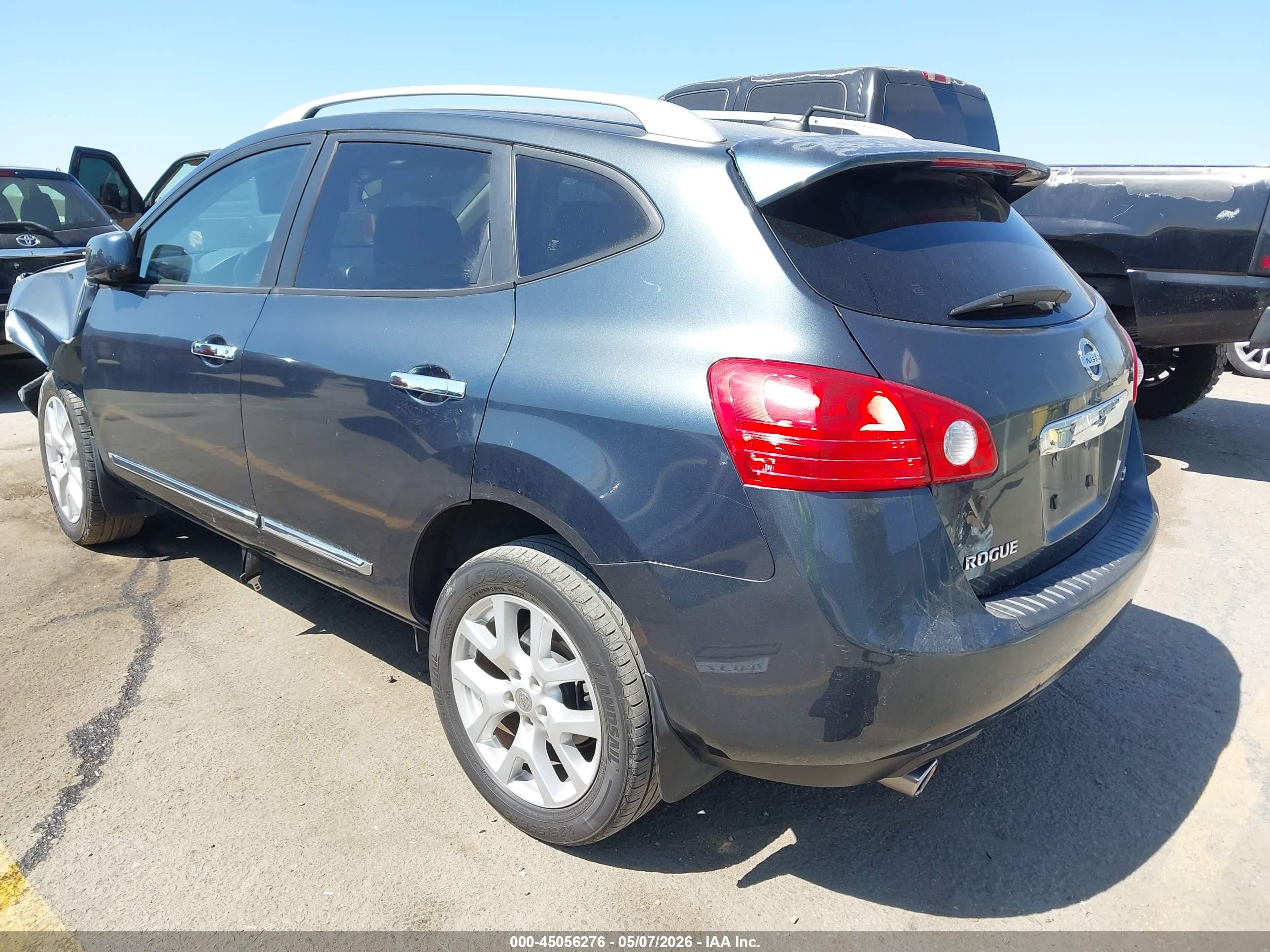 2013 Nissan Rogue Sv W/sl Pkg Синий vin: JN8AS5MT6DW516452