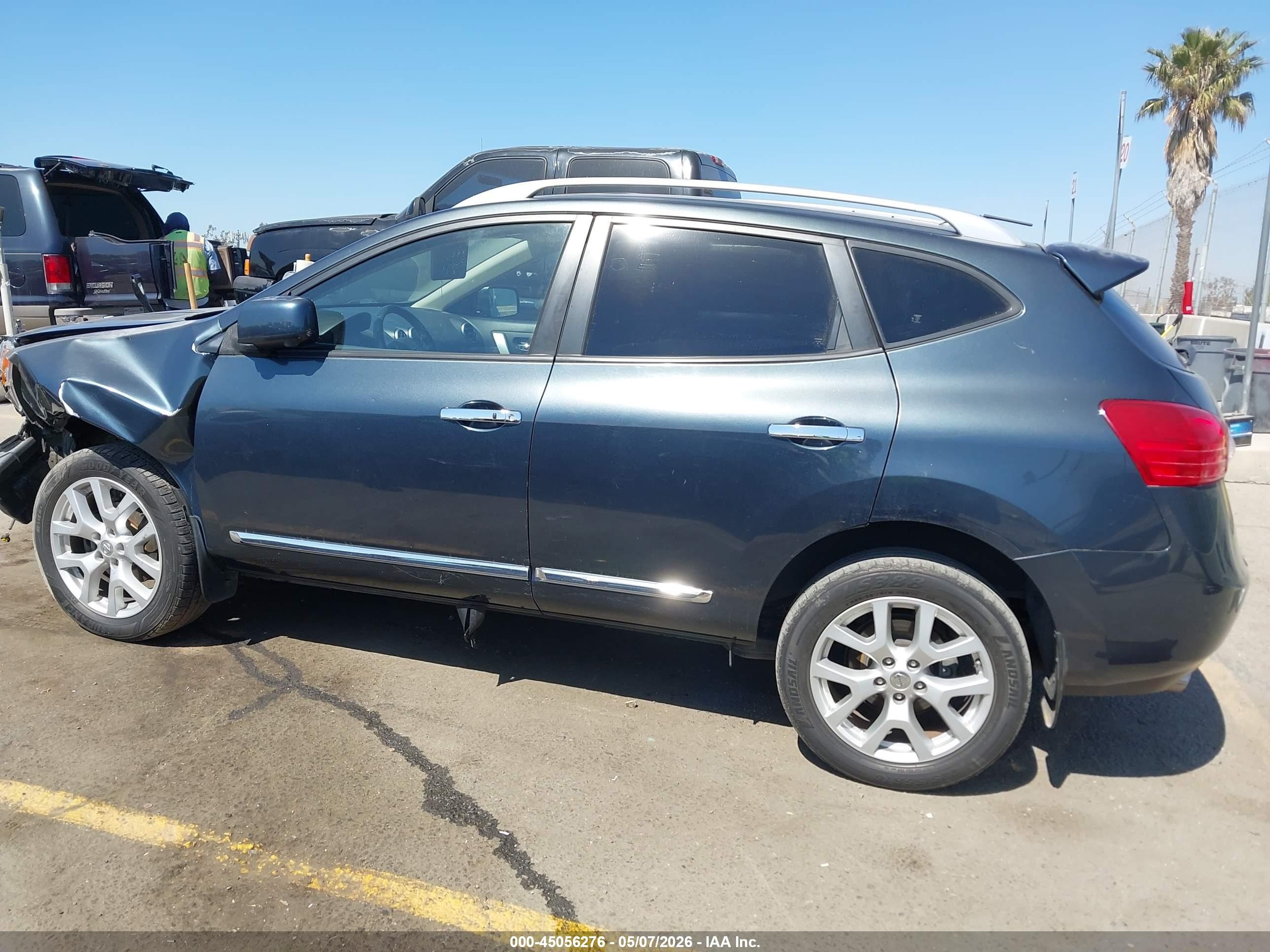 2013 Nissan Rogue Sv W/sl Pkg Синий vin: JN8AS5MT6DW516452