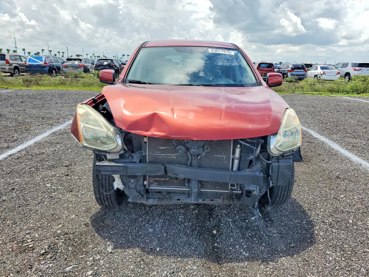 2013 Nissan Rogue S Burgundy vin: JN8AS5MT6DW536507