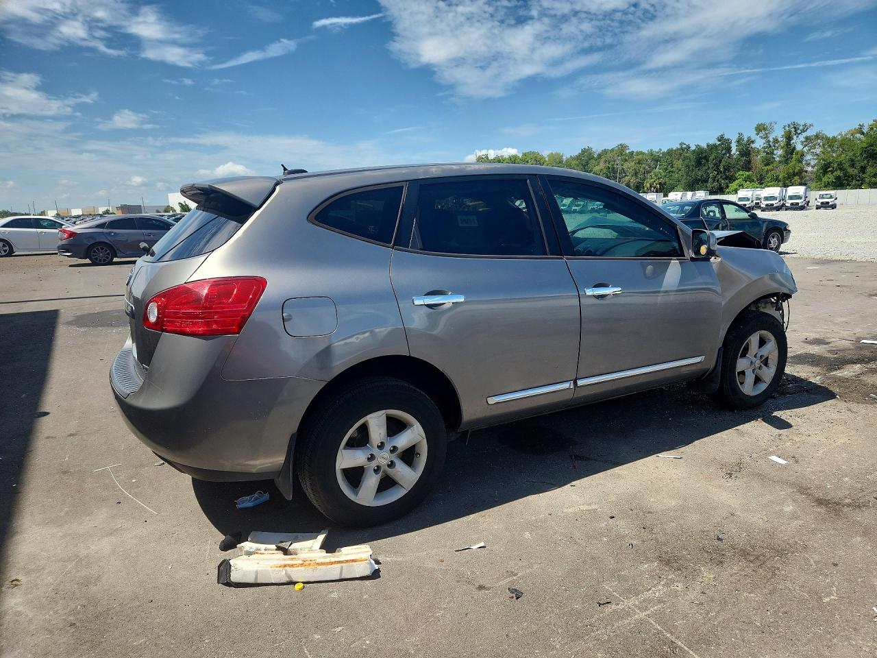 2013 Nissan Rouge Gray vin: JN8AS5MT6DW537396