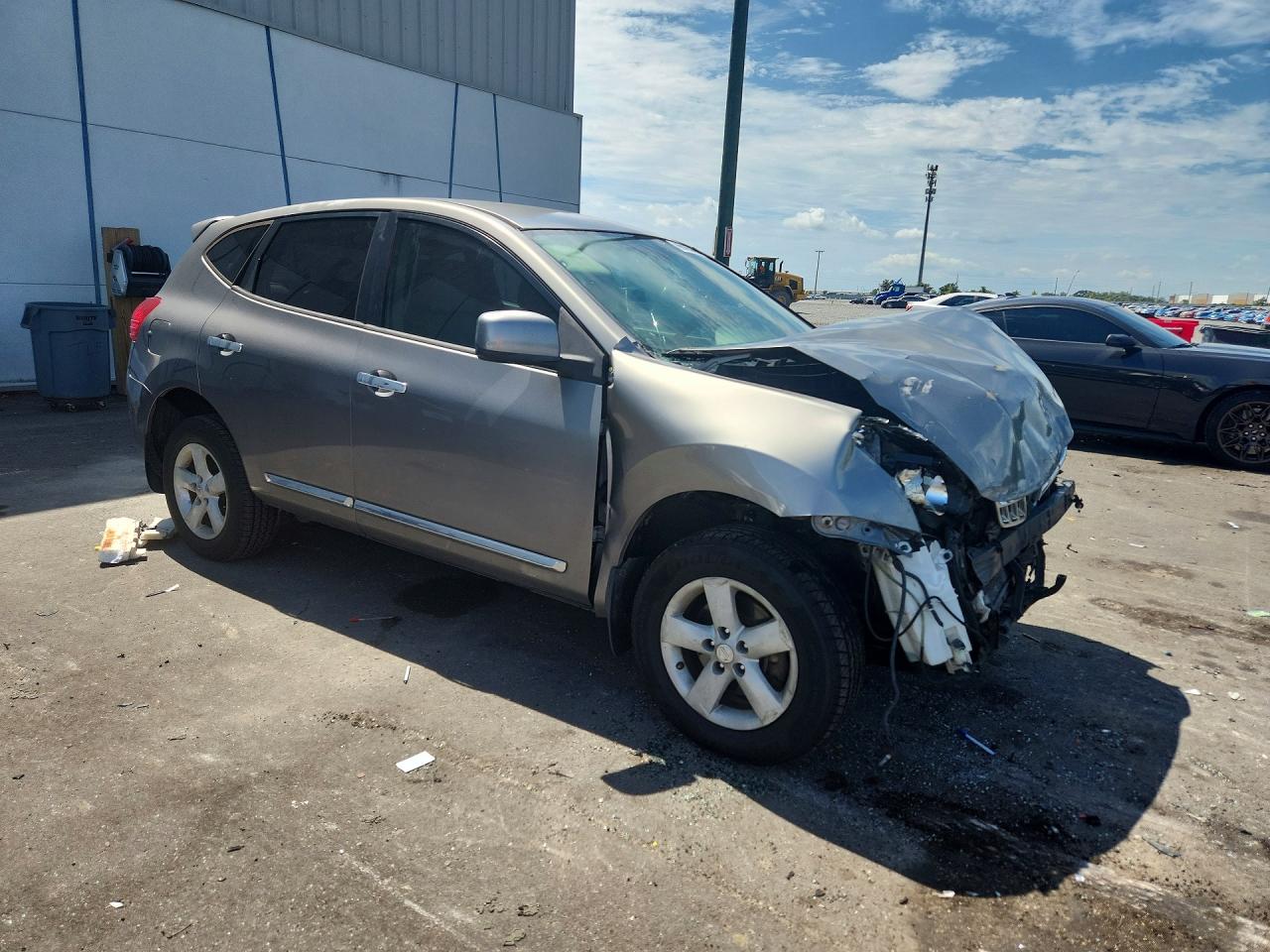 2013 Nissan Rouge Gray vin: JN8AS5MT6DW537396