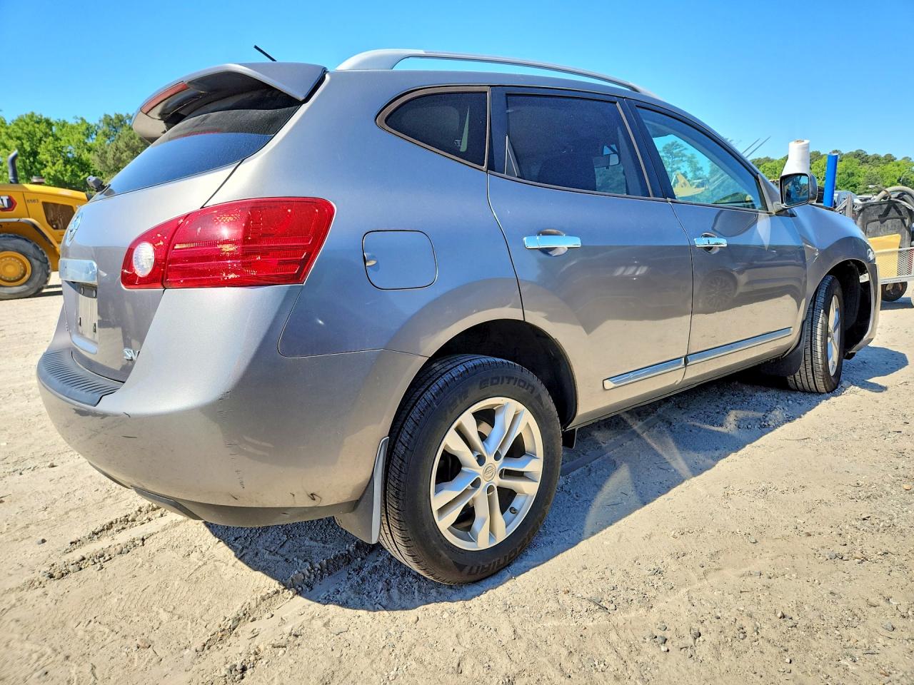 2013 Nissan Rogue S Silver vin: JN8AS5MT6DW545188