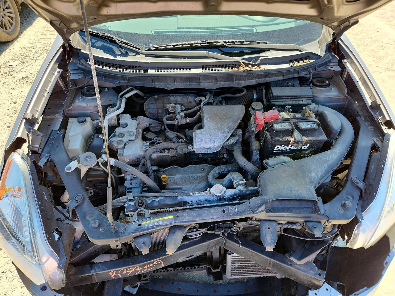 2013 Nissan Rogue S Silver vin: JN8AS5MT6DW545188