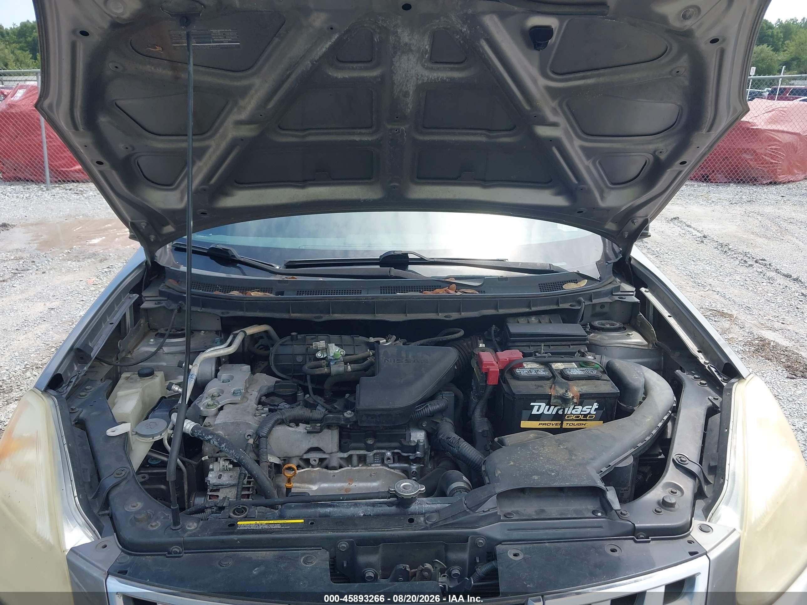 2013 Nissan Rogue S Gray vin: JN8AS5MT6DW545532