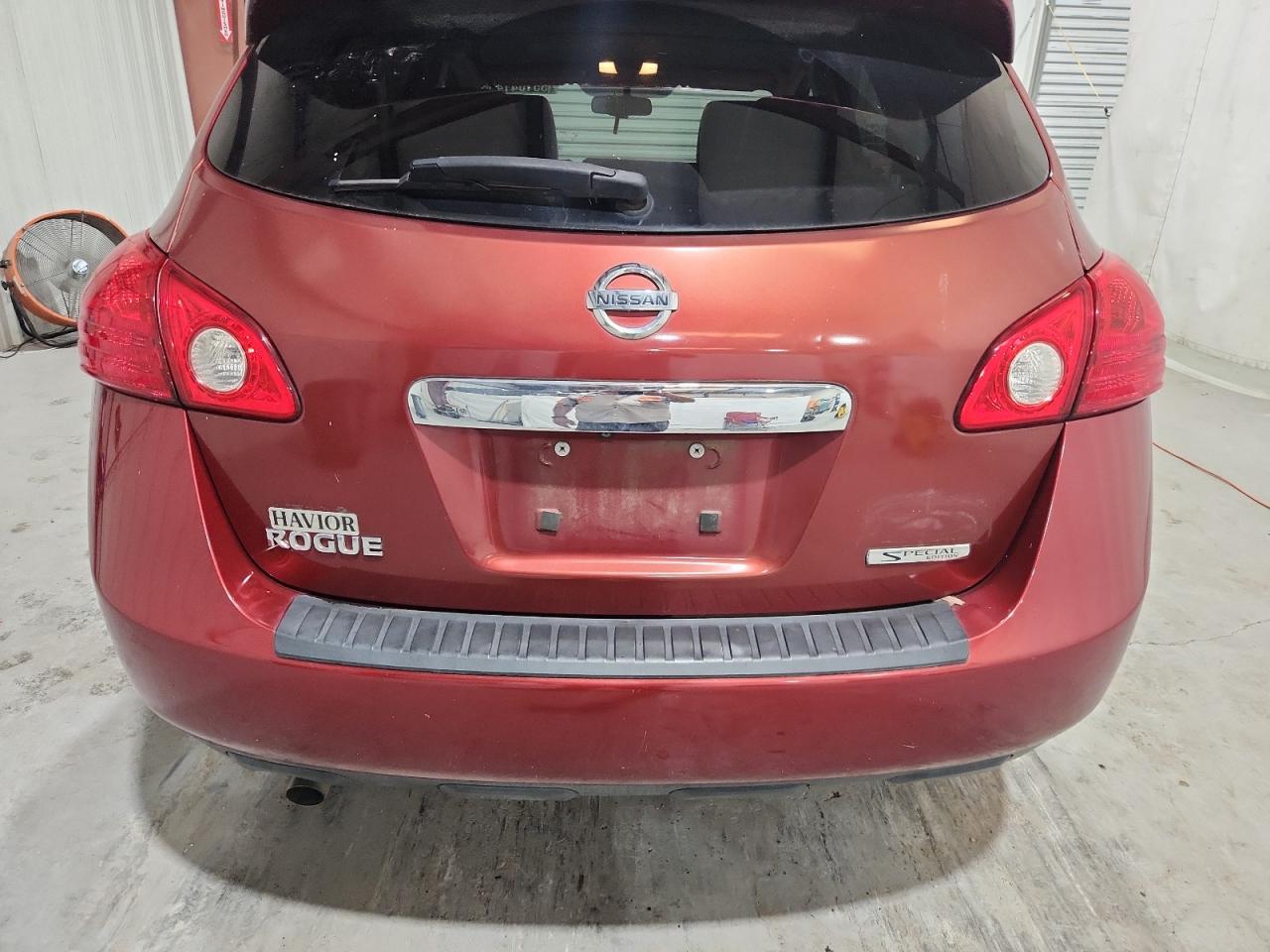 2013 Nissan Rogue S Burgundy vin: JN8AS5MT6DW553243 Damage: Rear Bumper, Chipped, 2