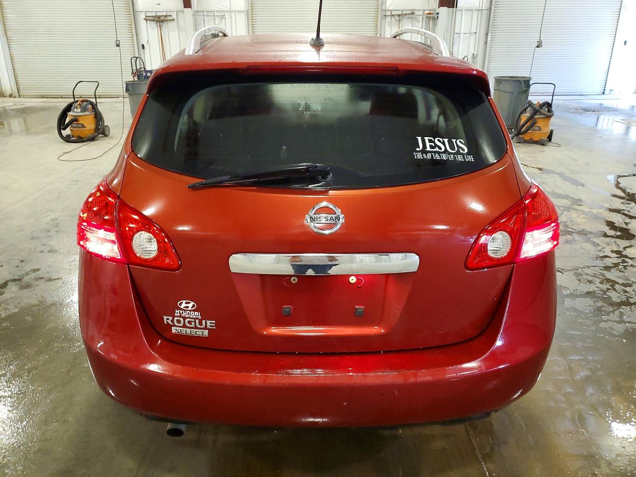 2014 Nissan Rogue Select S Красный vin: JN8AS5MT6EW104579