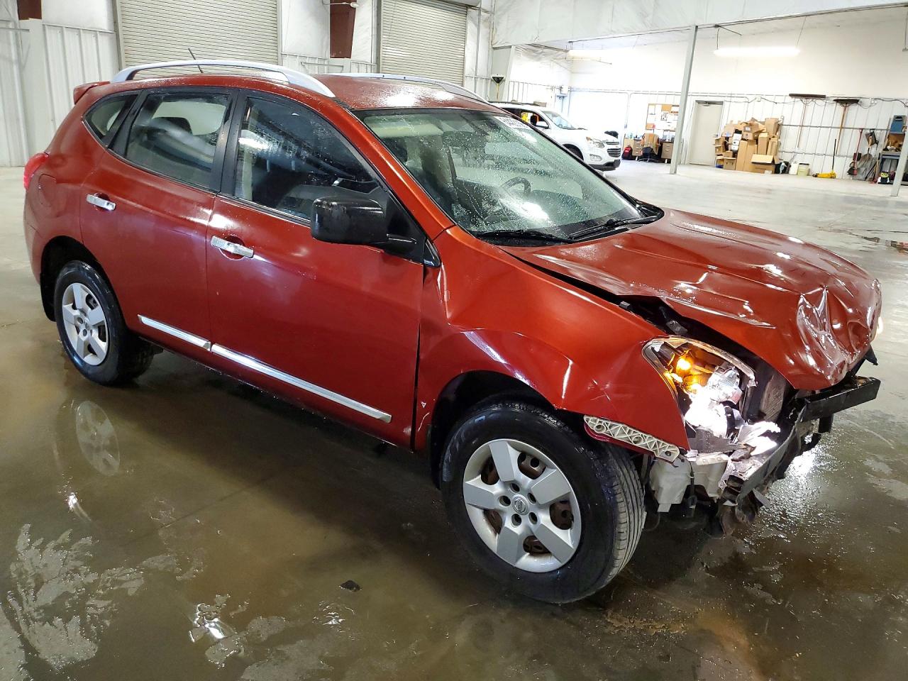 2014 Nissan Rogue Select S Красный vin: JN8AS5MT6EW104579