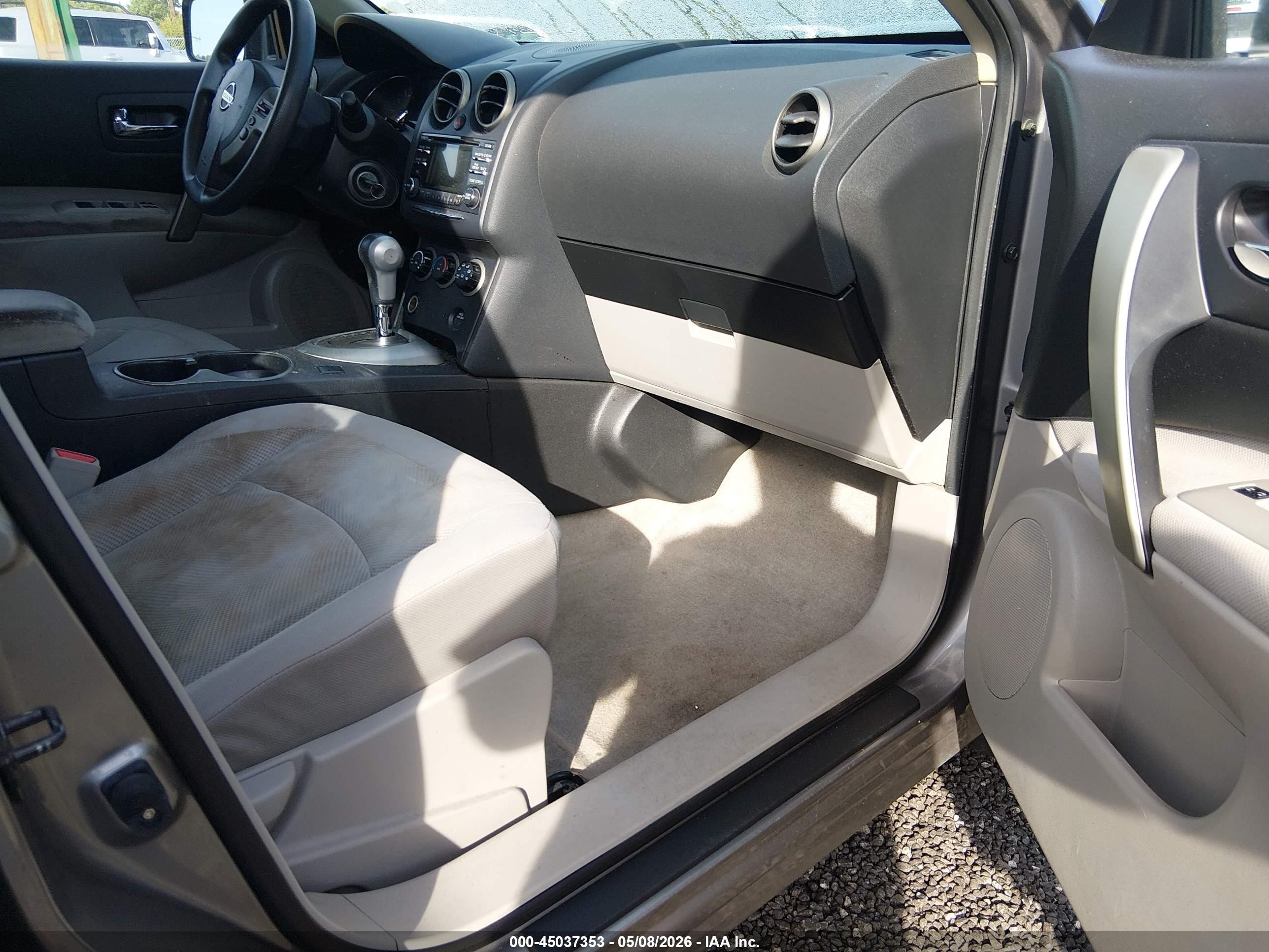 2014 Nissan Rogue Select S Gray vin: JN8AS5MT6EW606069