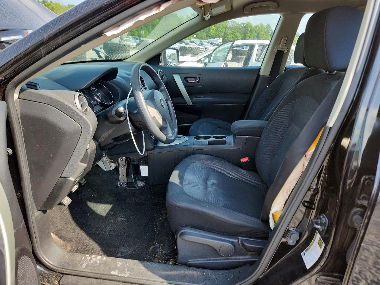 2014 Nissan Rogue Select S Black vin: JN8AS5MT6EW614866