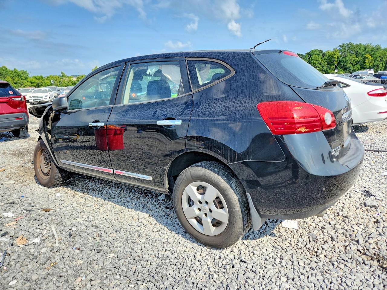 2014 Nissan Rogue Select S Black vin: JN8AS5MT6EW614866