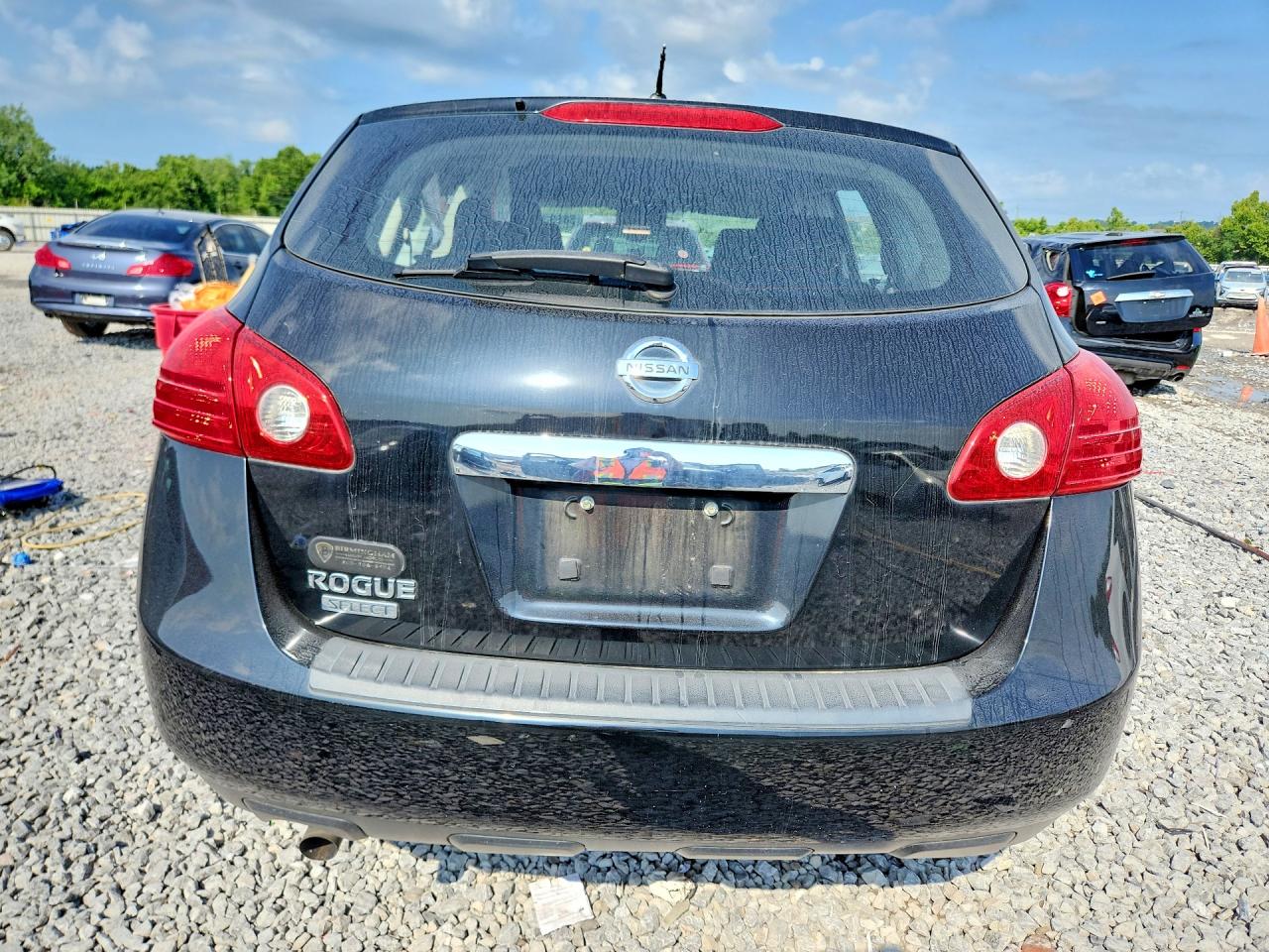 2014 Nissan Rogue Select S Black vin: JN8AS5MT6EW614866