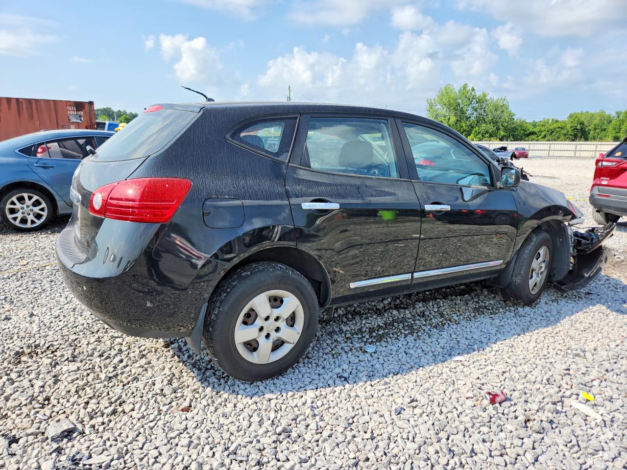 2014 Nissan Rogue Select S Black vin: JN8AS5MT6EW614866