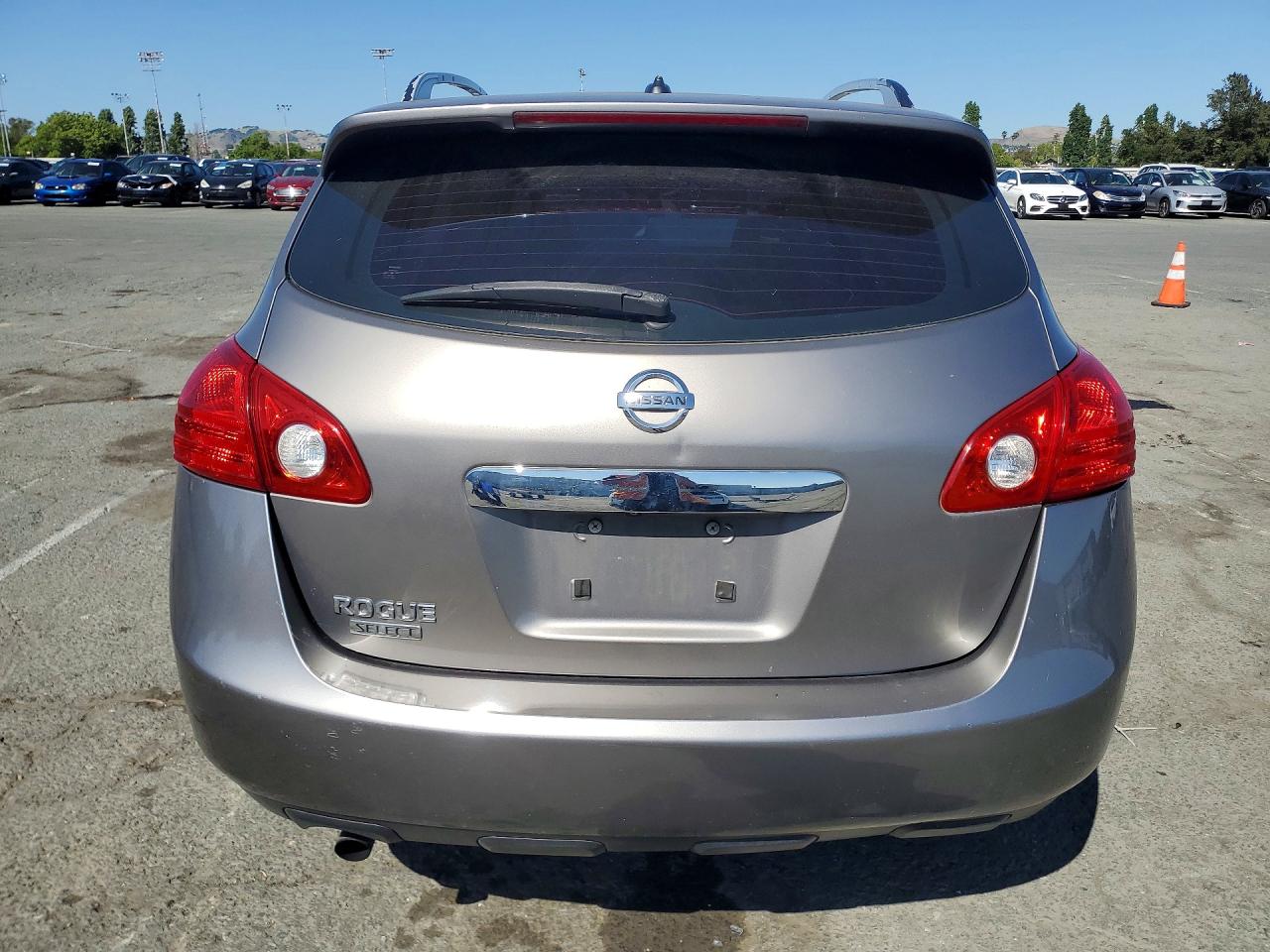 2014 Nissan Rogue Select S Gray vin: JN8AS5MT6EW617427