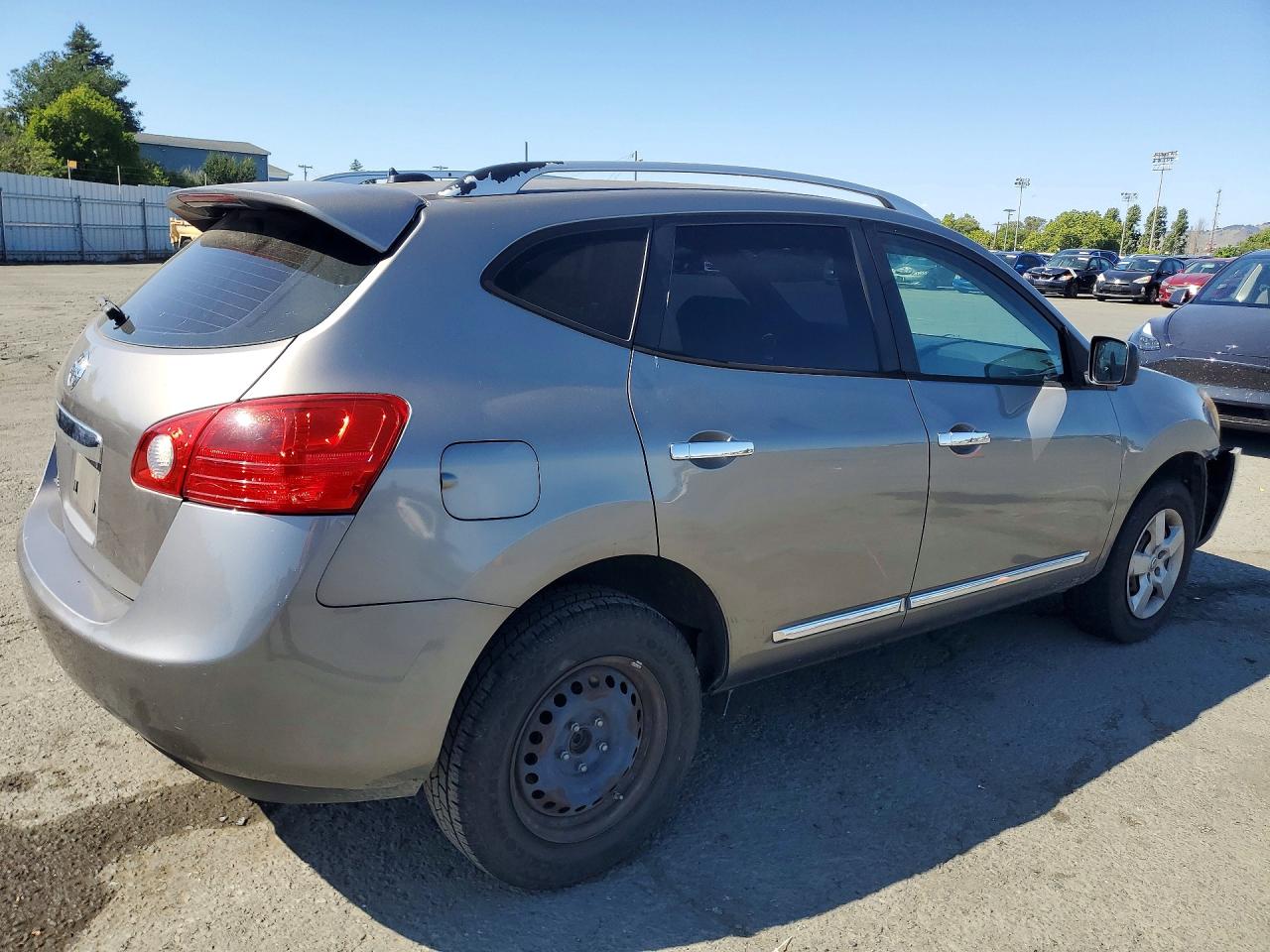 2014 Nissan Rogue Select S Gray vin: JN8AS5MT6EW617427