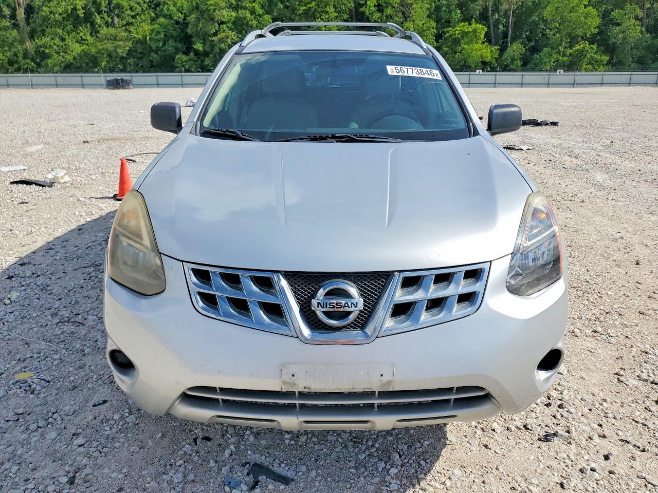 2015 Nissan Rogue Select S Серебряный vin: JN8AS5MT6FW152228