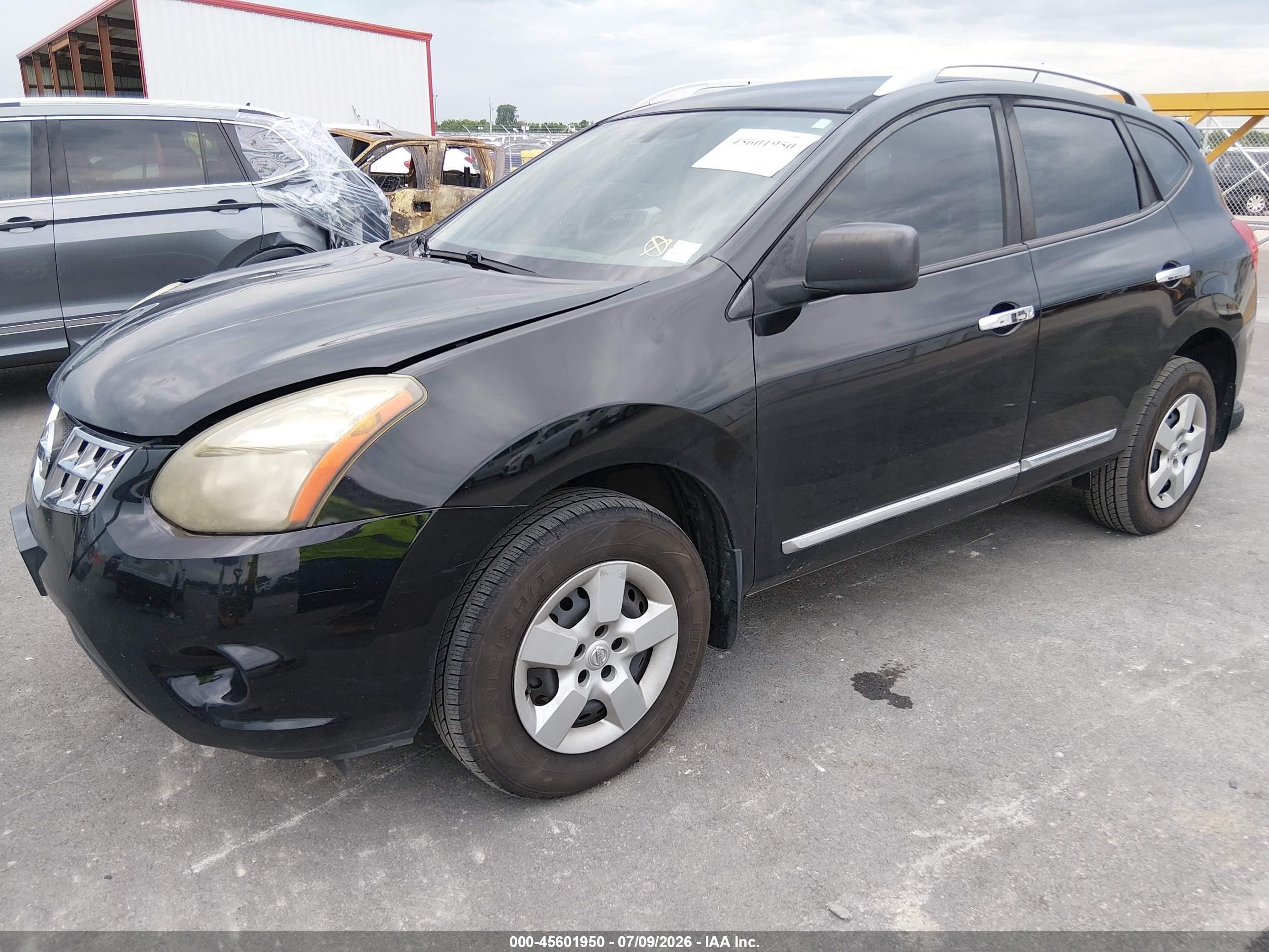 2015 Nissan Rogue Select S Black vin: JN8AS5MT6FW162886