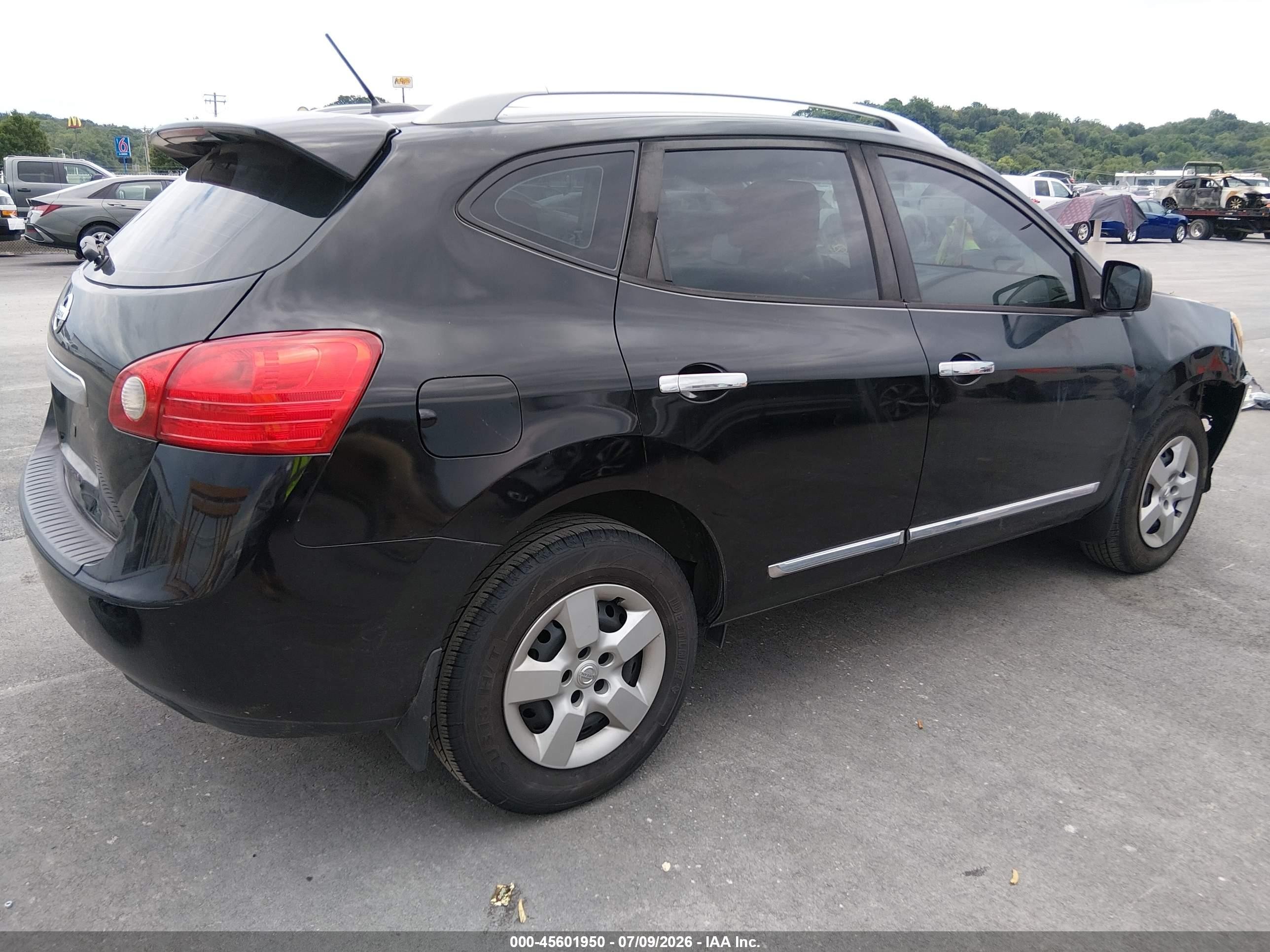 2015 Nissan Rogue Select S Black vin: JN8AS5MT6FW162886