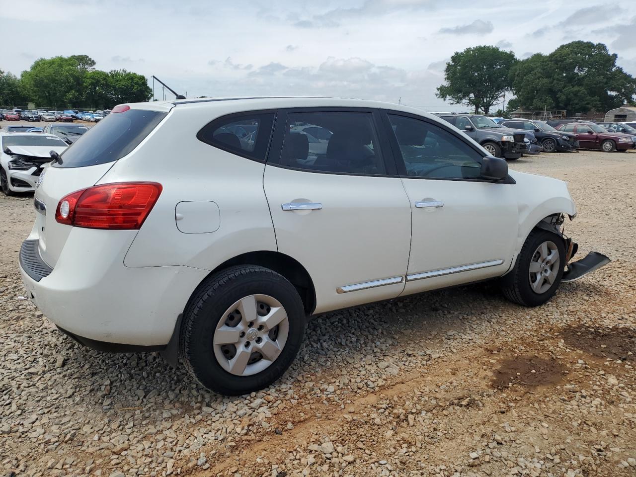 2015 Nissan Rogue Select S Белый vin: JN8AS5MT6FW650588