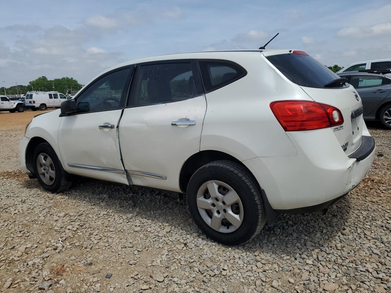 2015 Nissan Rogue Select S Белый vin: JN8AS5MT6FW650588