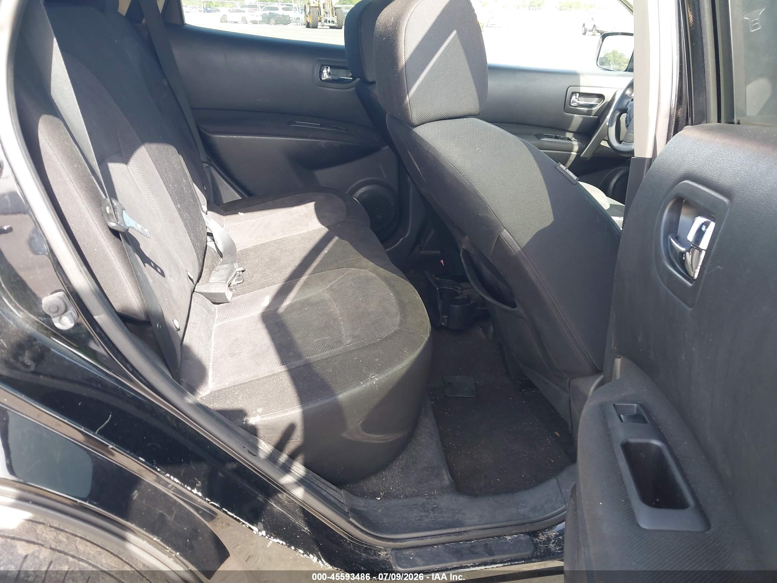 2015 Nissan Rogue Select S Black vin: JN8AS5MT6FW654768