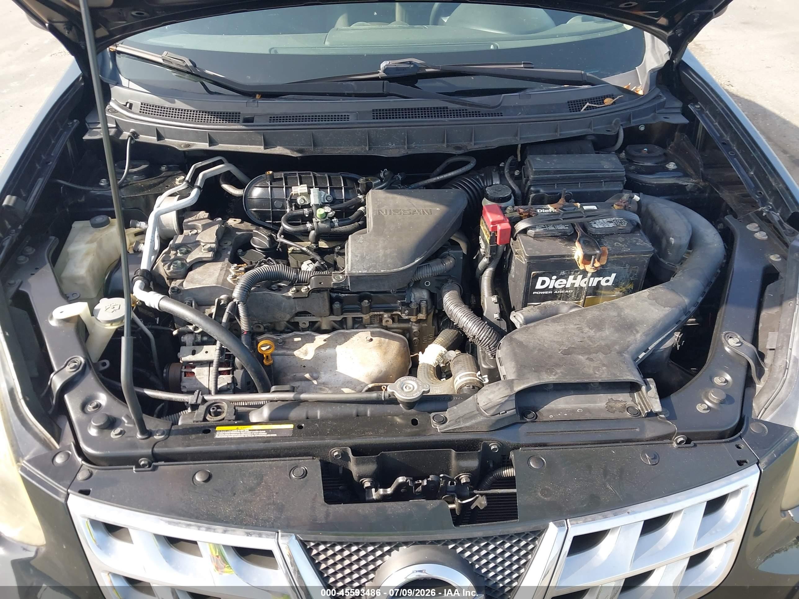 2015 Nissan Rogue Select S Black vin: JN8AS5MT6FW654768