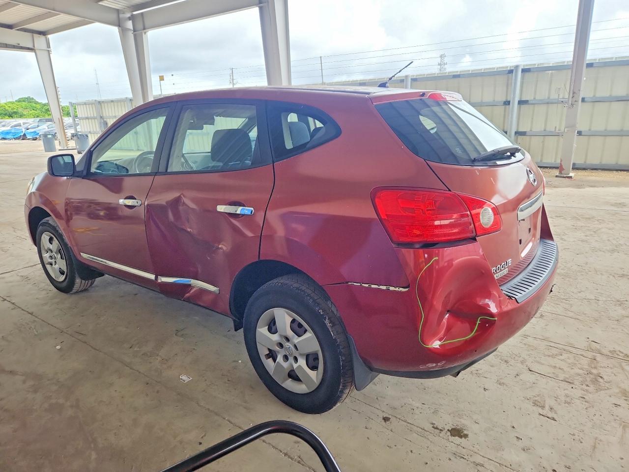 2015 Nissan Rogue Select S Red vin: JN8AS5MT6FW656133