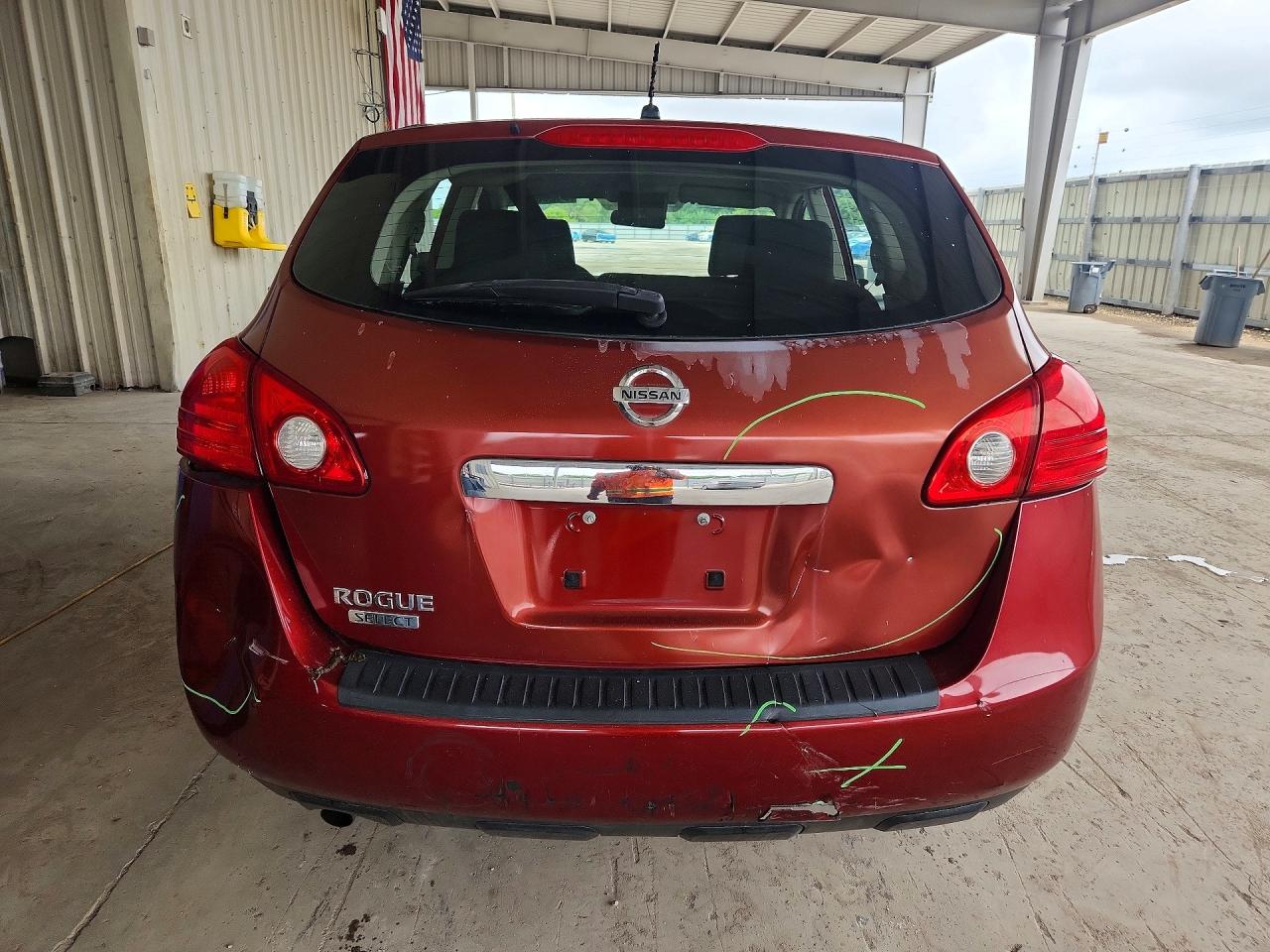 2015 Nissan Rogue Select S Red vin: JN8AS5MT6FW656133
