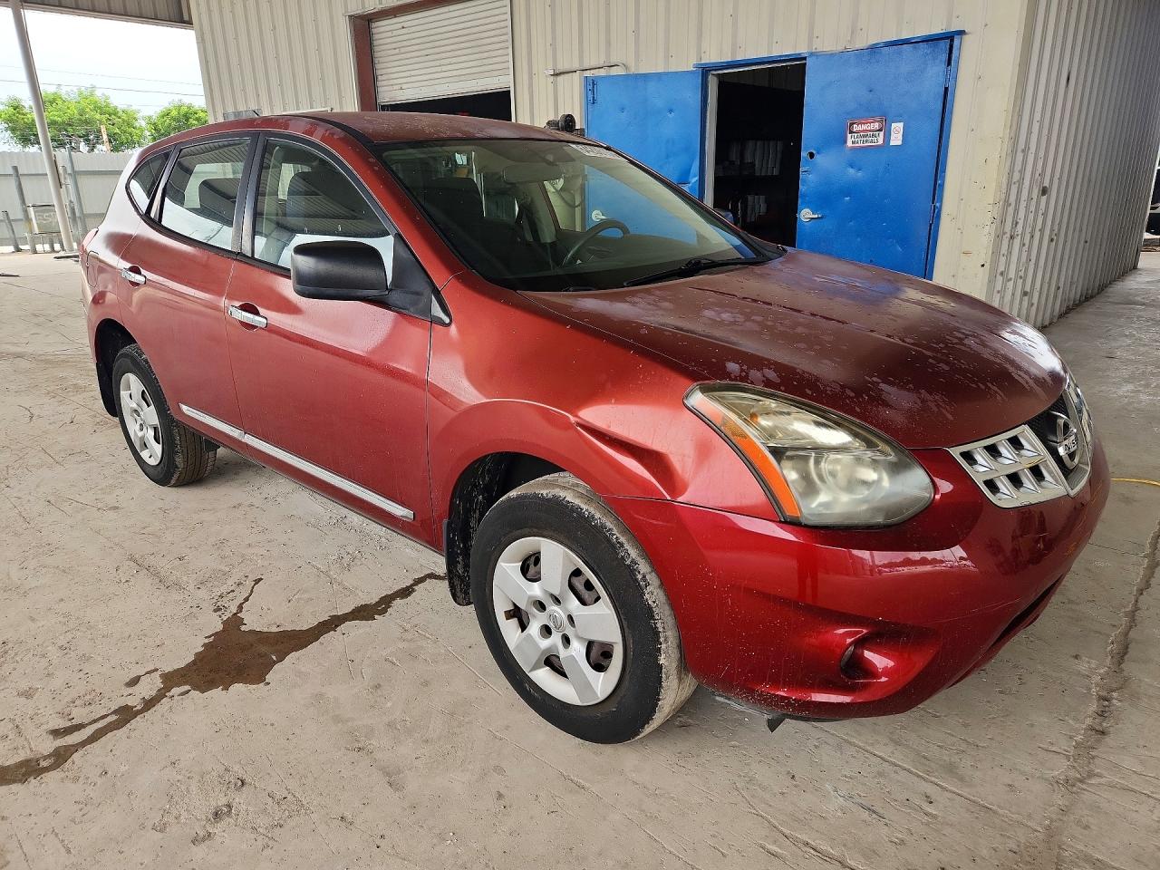 2015 Nissan Rogue Select S Red vin: JN8AS5MT6FW656133