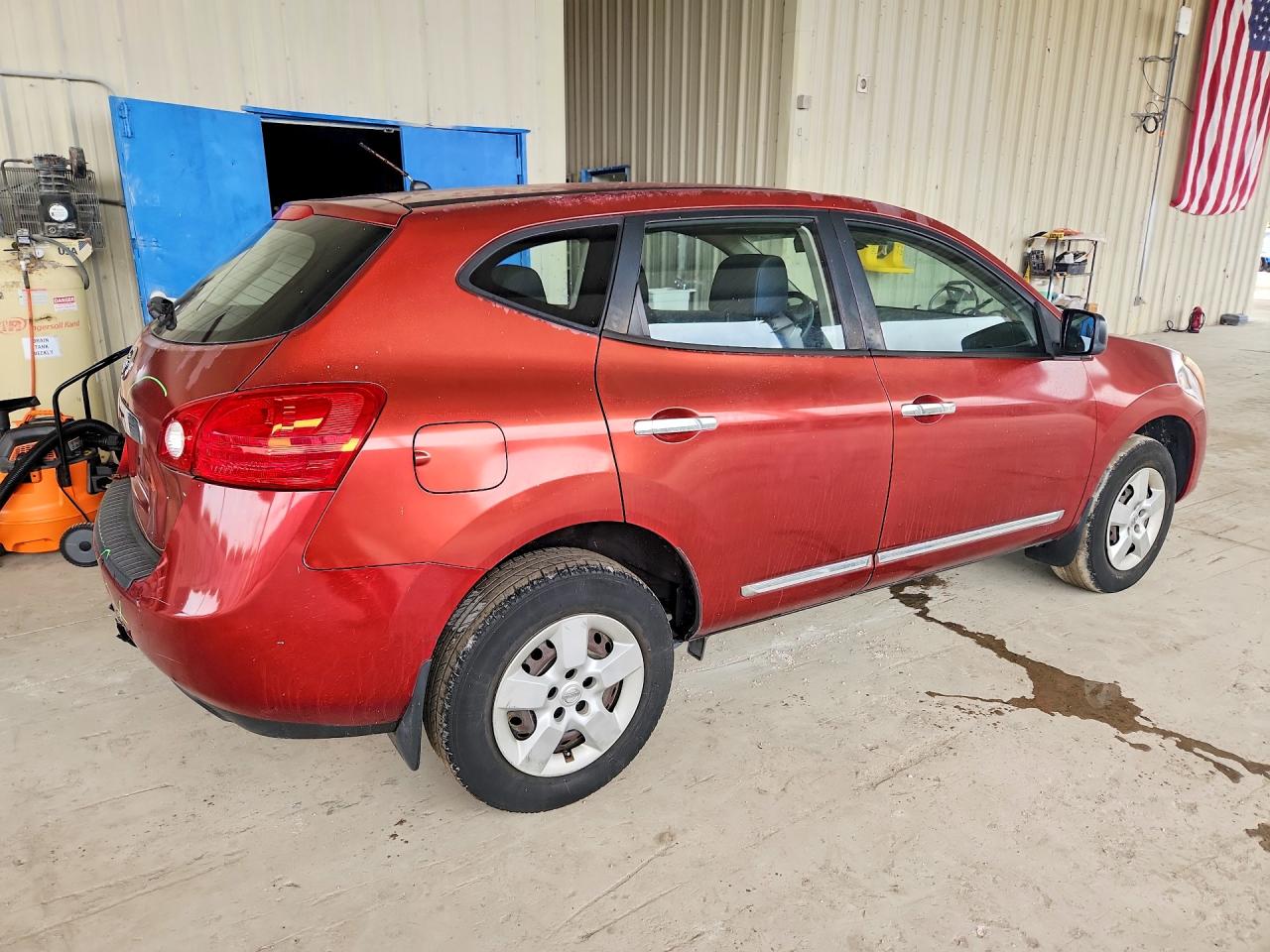 2015 Nissan Rogue Select S Red vin: JN8AS5MT6FW656133