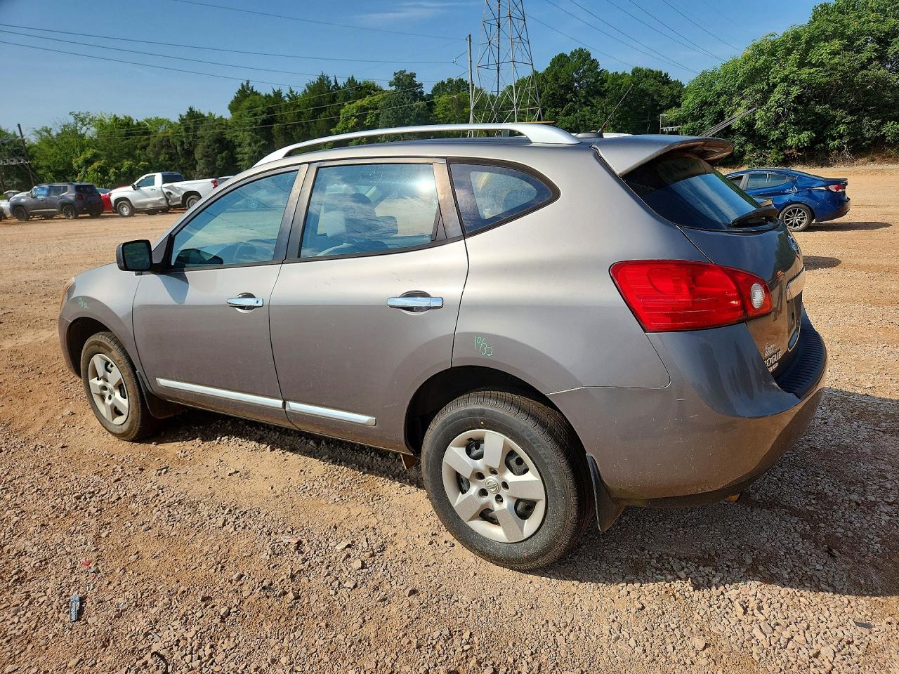 2015 Nissan Rogue Select S Gray vin: JN8AS5MT6FW656309
