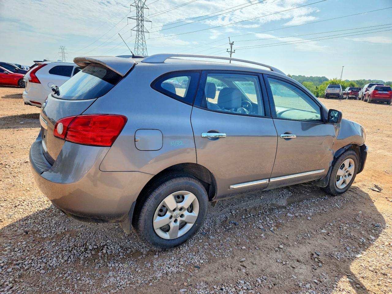 2015 Nissan Rogue Select S Gray vin: JN8AS5MT6FW656309
