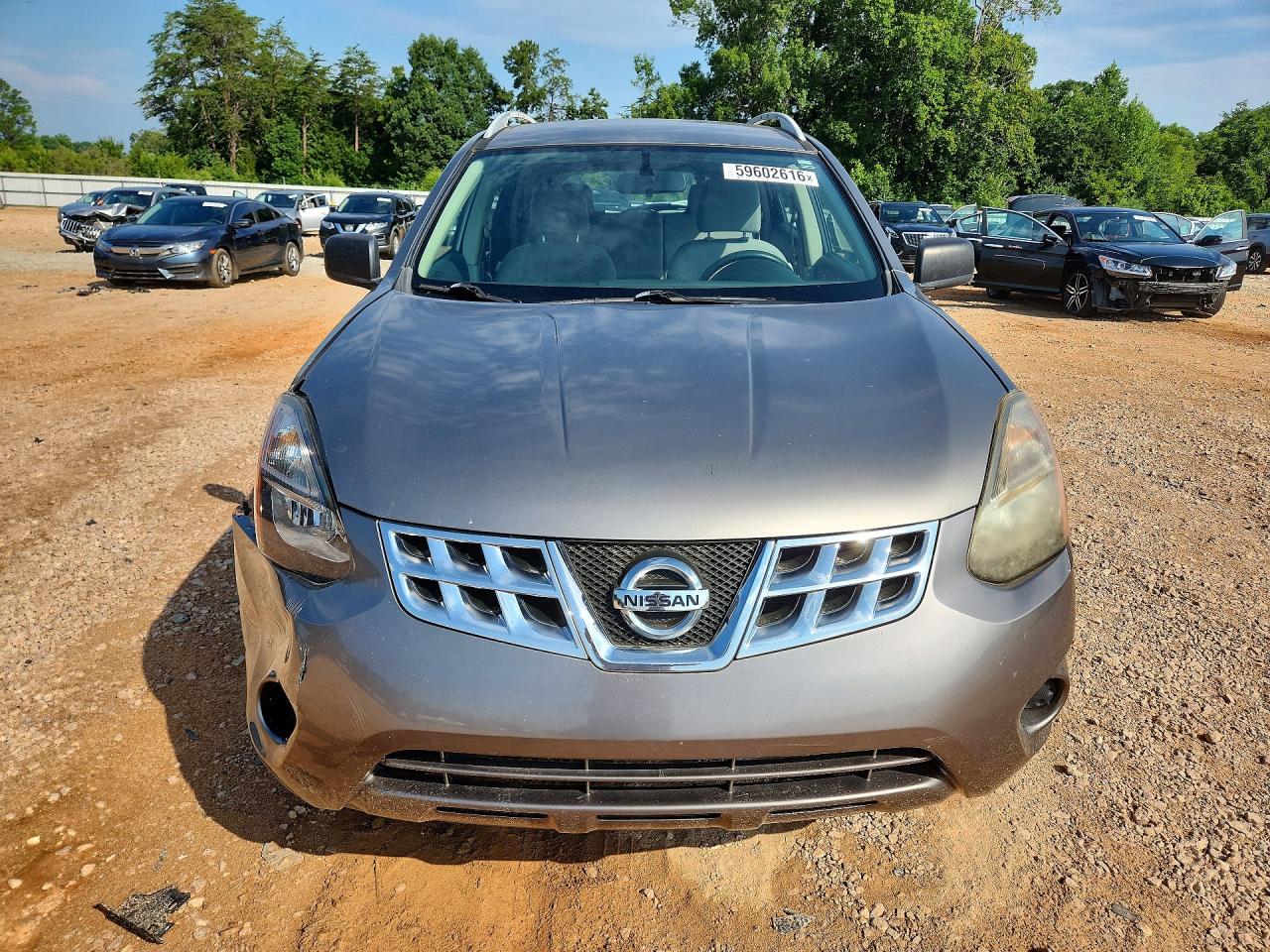 2015 Nissan Rogue Select S Gray vin: JN8AS5MT6FW656309