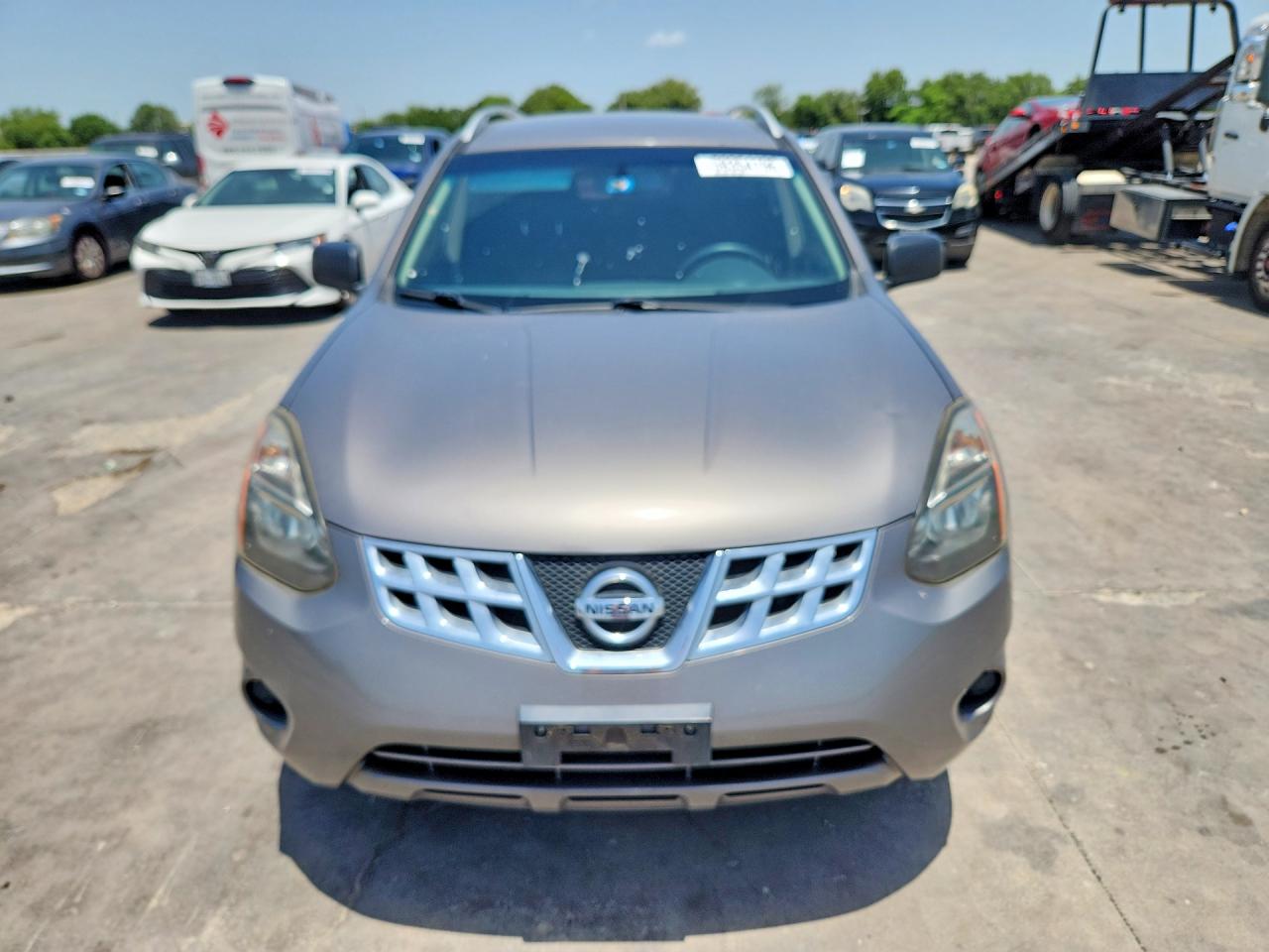 2015 Nissan Rogue Select S Gray vin: JN8AS5MT6FW656620