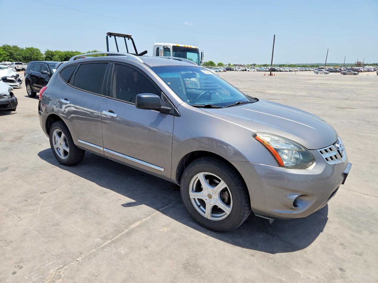 2015 Nissan Rogue Select S Gray vin: JN8AS5MT6FW656620
