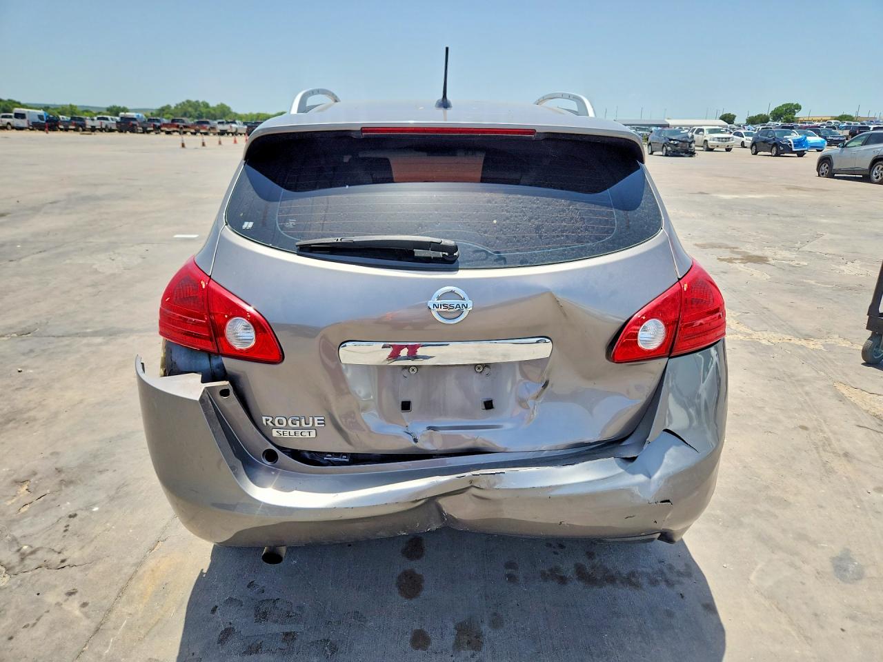 2015 Nissan Rogue Select S Gray vin: JN8AS5MT6FW656620