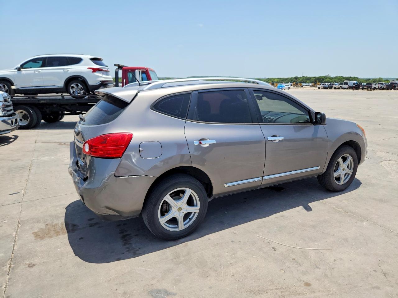 2015 Nissan Rogue Select S Gray vin: JN8AS5MT6FW656620