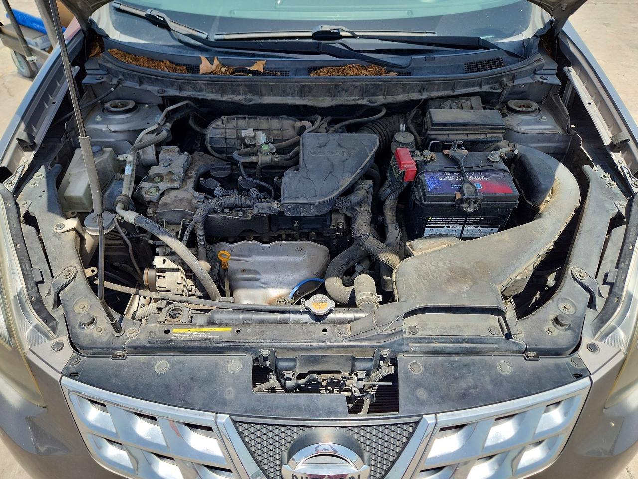 2015 Nissan Rogue Select S Gray vin: JN8AS5MT6FW656620