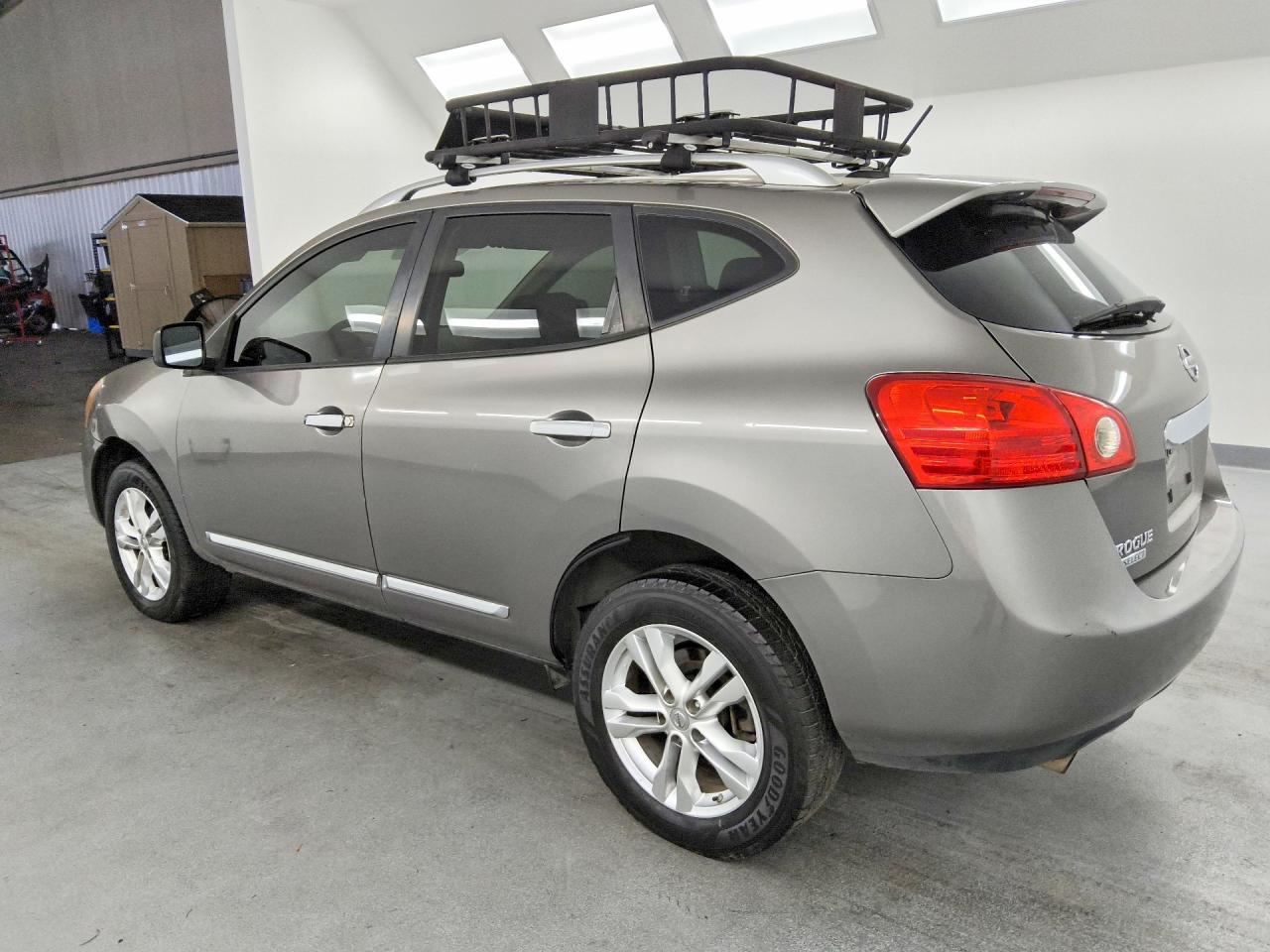 2015 Nissan Rogue Select S Gray vin: JN8AS5MT6FW658397