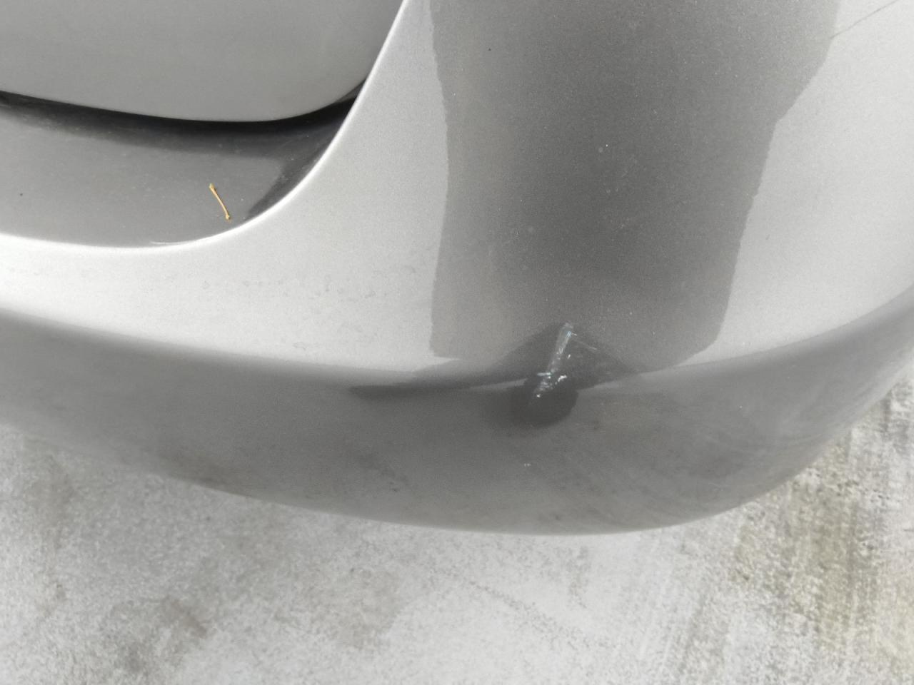 2015 Nissan Rogue Select S Gray vin: JN8AS5MT6FW658397 Damage: Rear Bumper, Dent(S) W/ Paint Dmg, 1 To 2 Inches