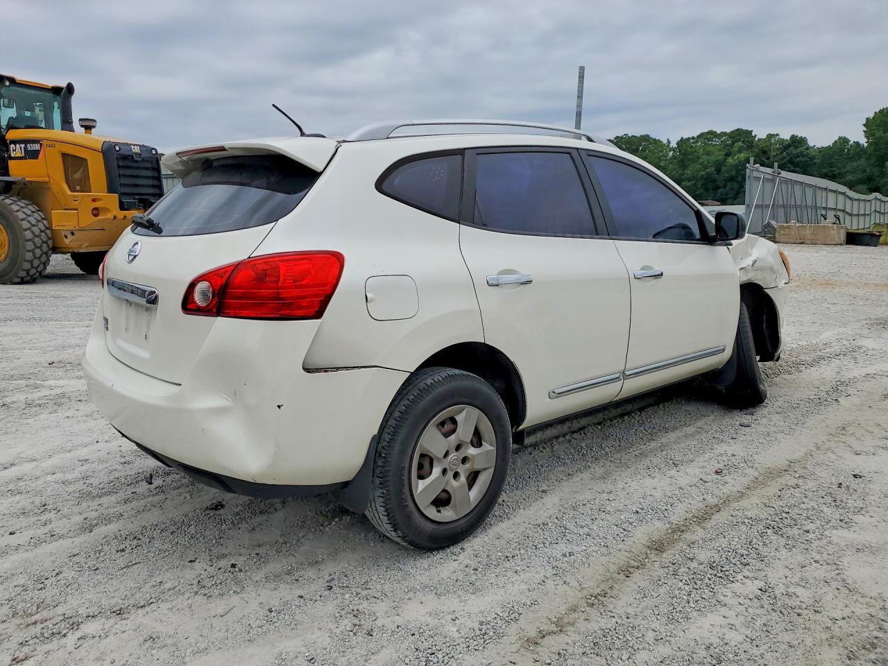 2015 Nissan Rogue Select S White vin: JN8AS5MT6FW669528