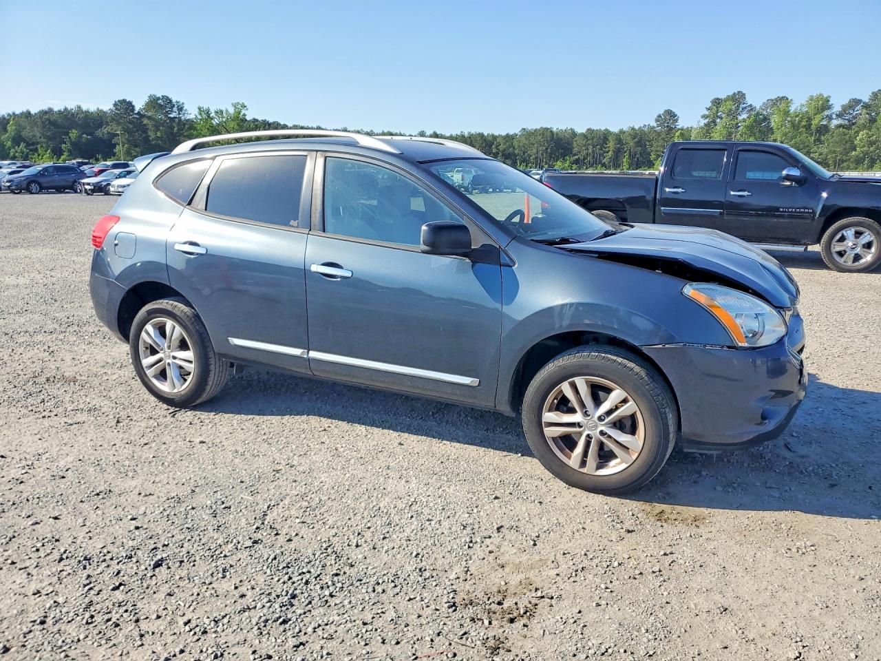 2015 Nissan Rogue Select S Угольный vin: JN8AS5MT6FW670274