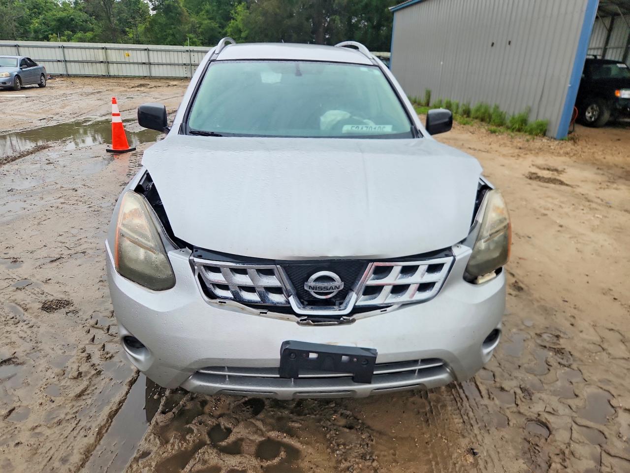 2015 Nissan Rogue Select S Silver vin: JN8AS5MT6FW670355