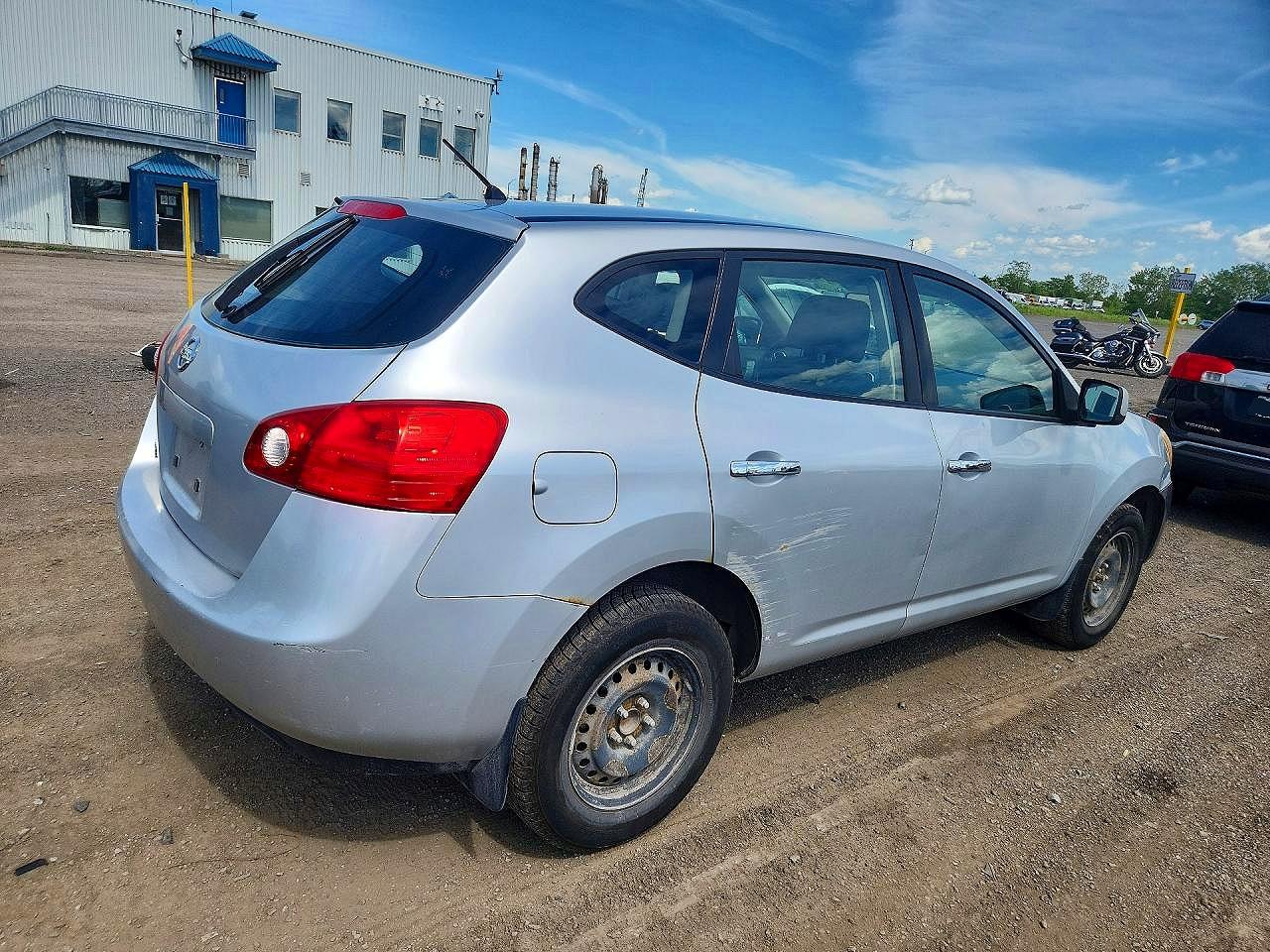2010 Nissan Rogue Sl Silver vin: JN8AS5MT7AW013671