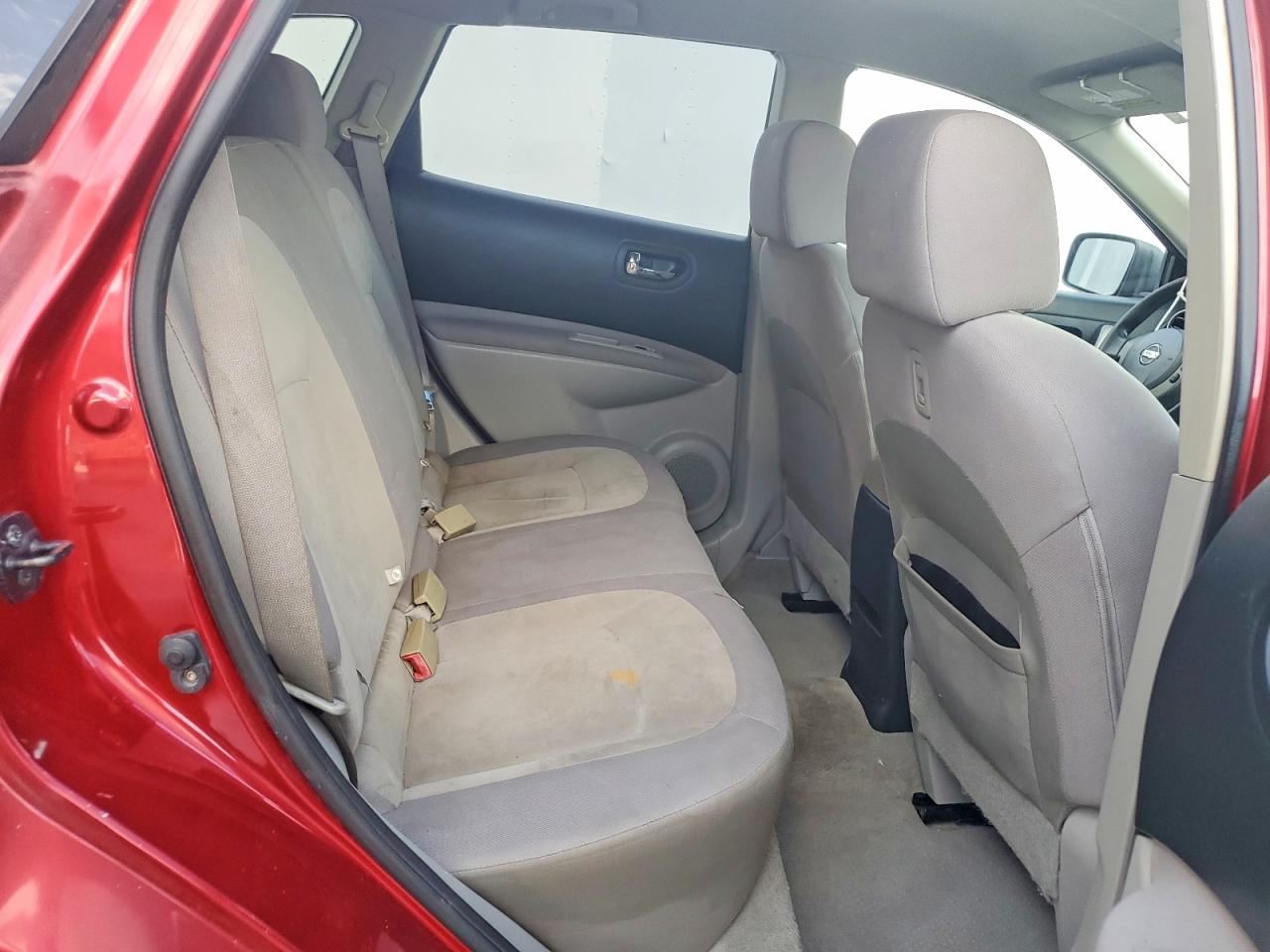2010 Nissan Rogue Sl Burgundy vin: JN8AS5MT7AW027814