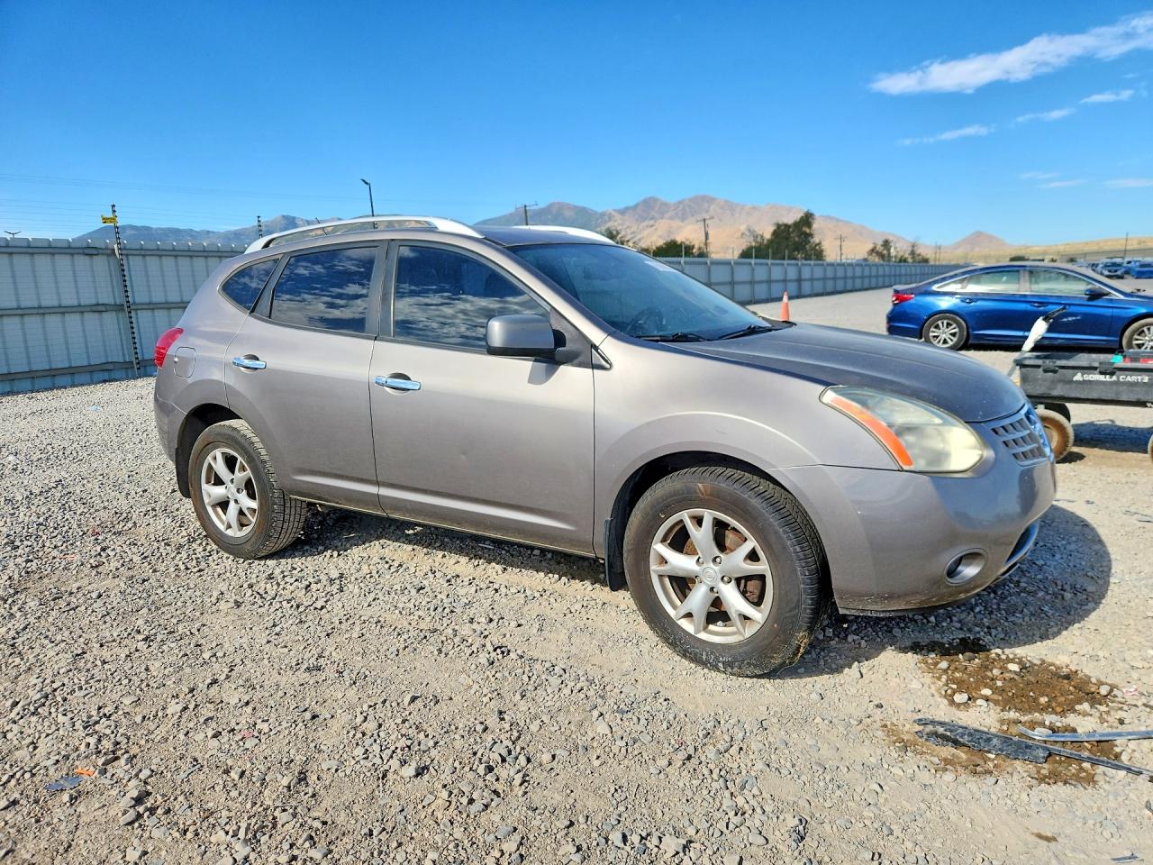 2010 Nissan Rogue Sl Brown vin: JN8AS5MT7AW028347