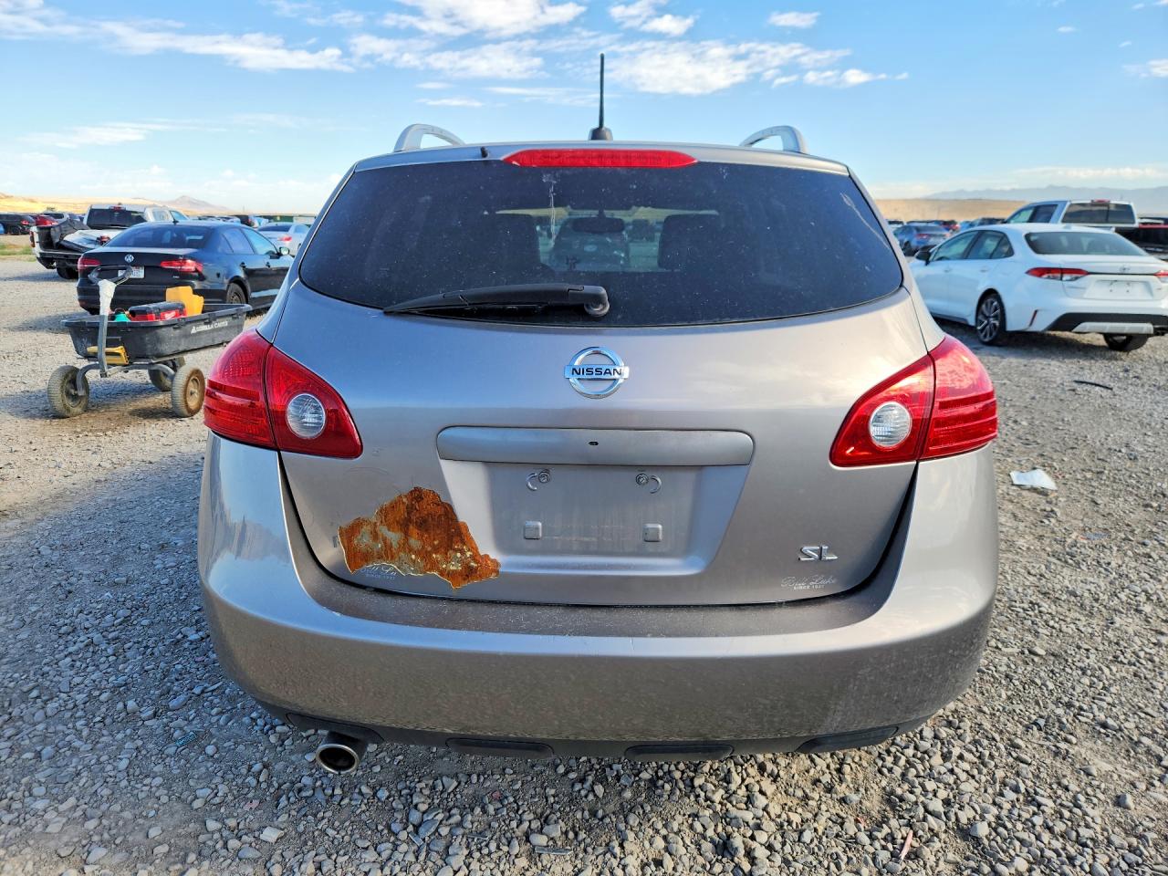 2010 Nissan Rogue Sl Brown vin: JN8AS5MT7AW028347