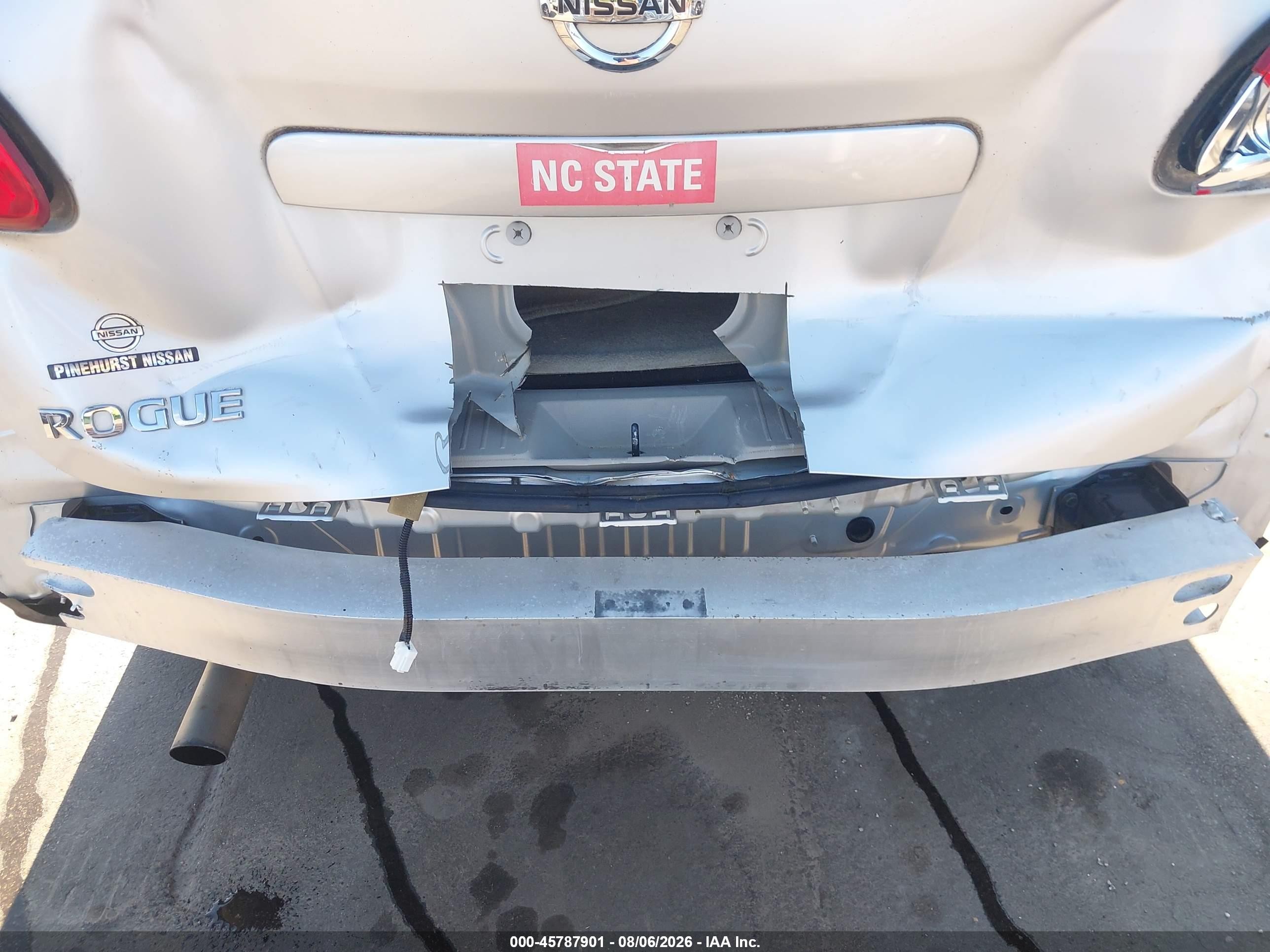 2010 Nissan Rogue S Silver vin: JN8AS5MT7AW506850