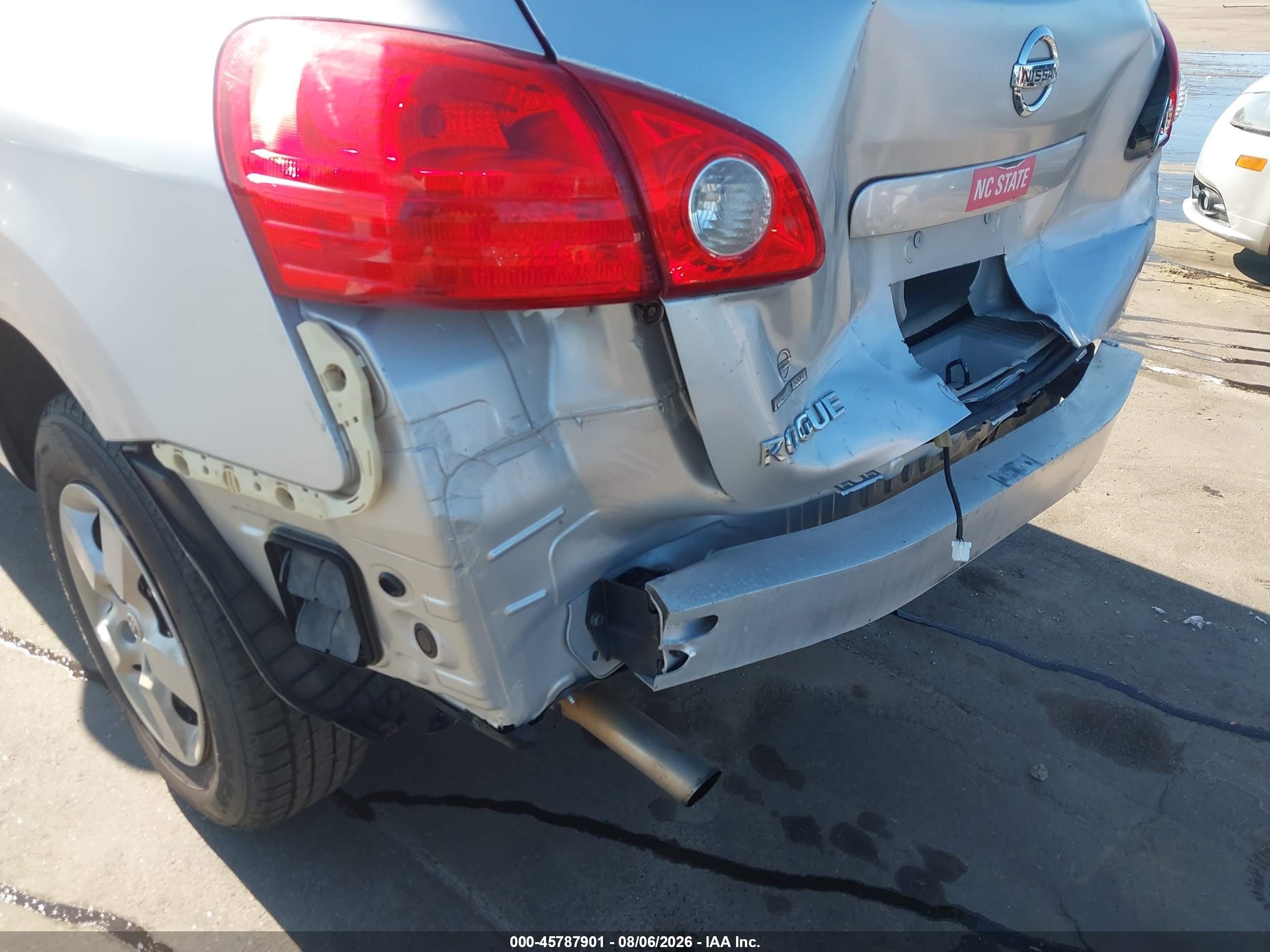 2010 Nissan Rogue S Silver vin: JN8AS5MT7AW506850