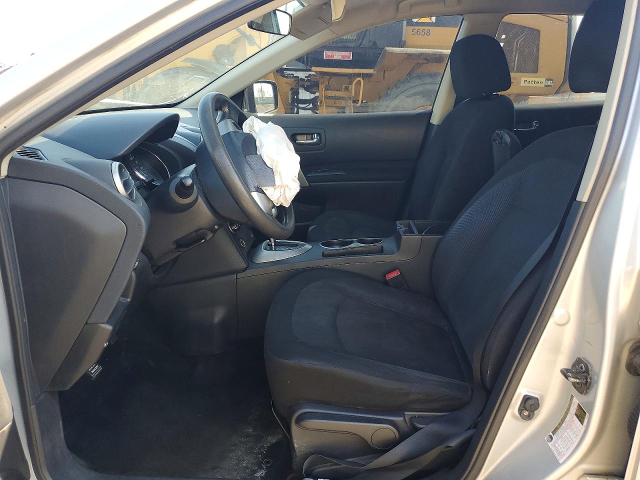 2011 Nissan Rogue S Silver vin: JN8AS5MT7BW155830